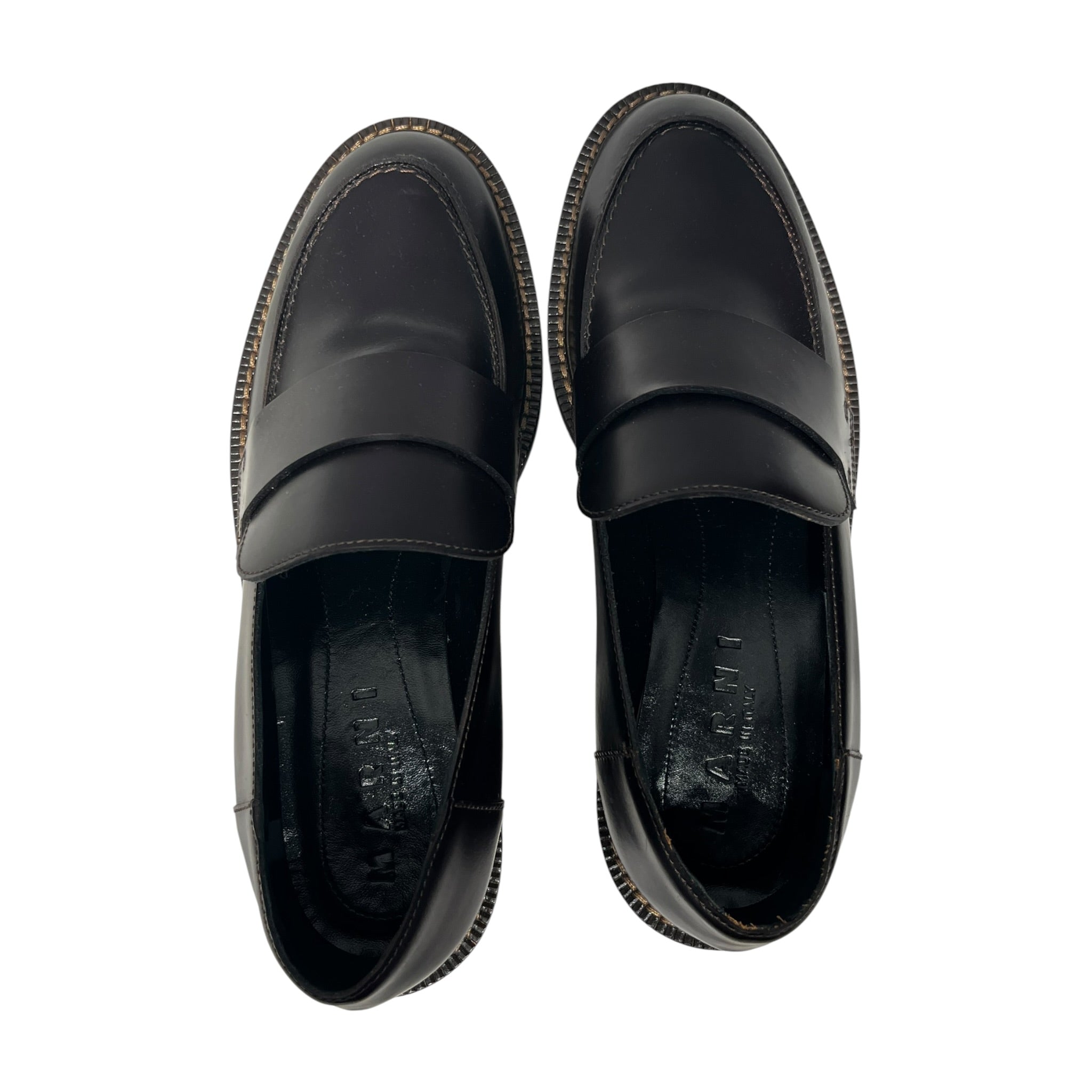 MARNI/Loafers/US 6/Leather/BRW/ view 3