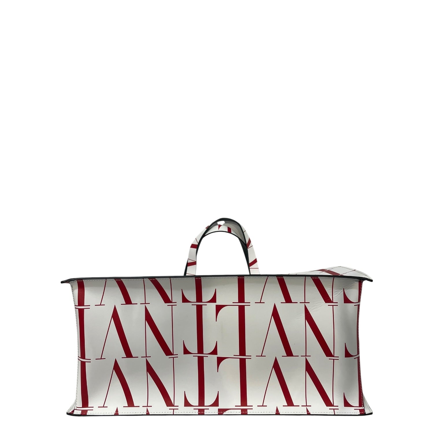 VALENTINO/Tote Bag/Monogram/Leather/WHT/vlntn view 4