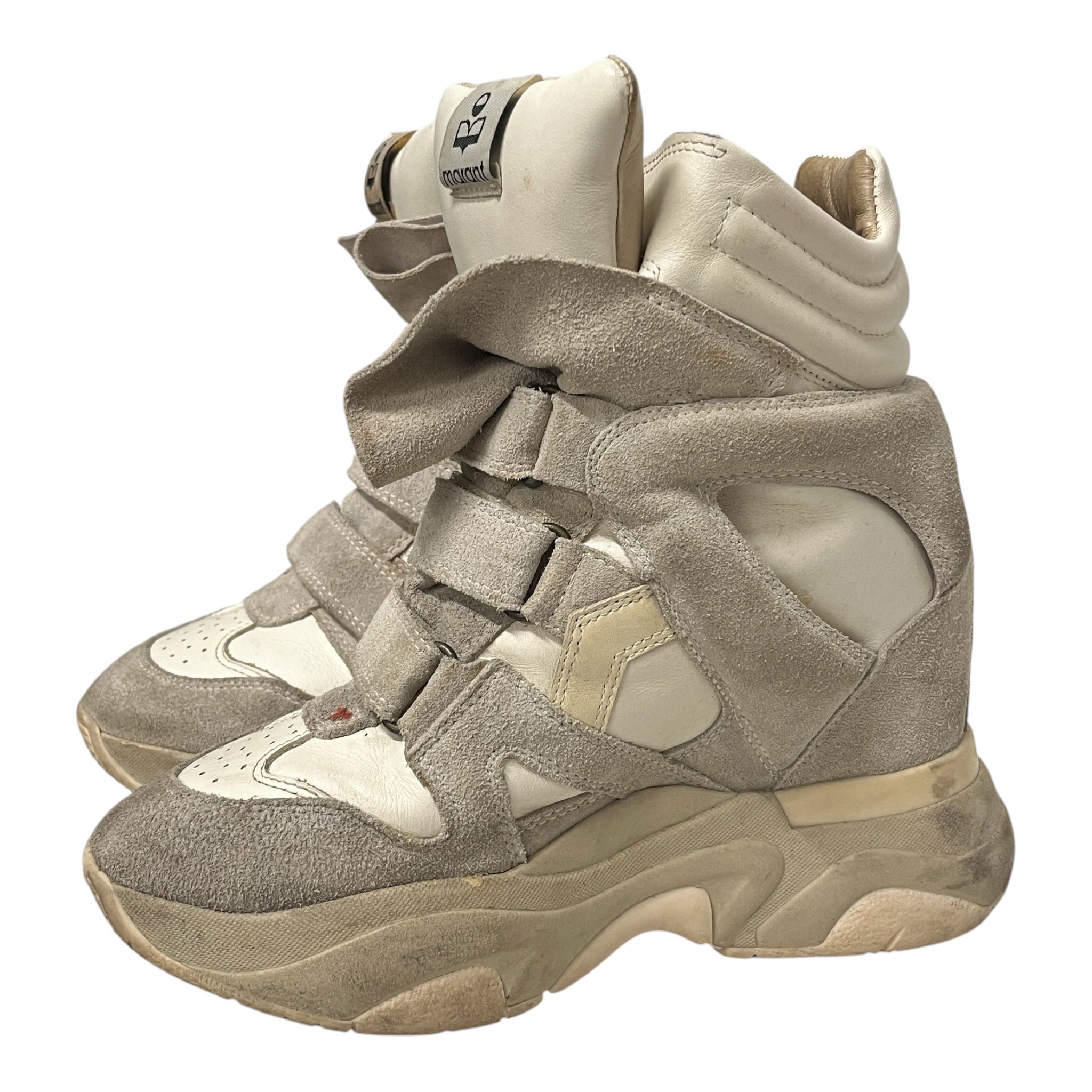 ISABEL MARANT/Shoes/EU 37/Suede/WHT/ view 1