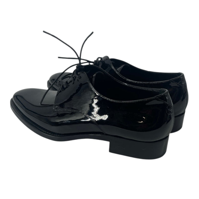 SAINT LAURENT/Shoes/EU 41/Leather/BLK/Patent Leather Derby