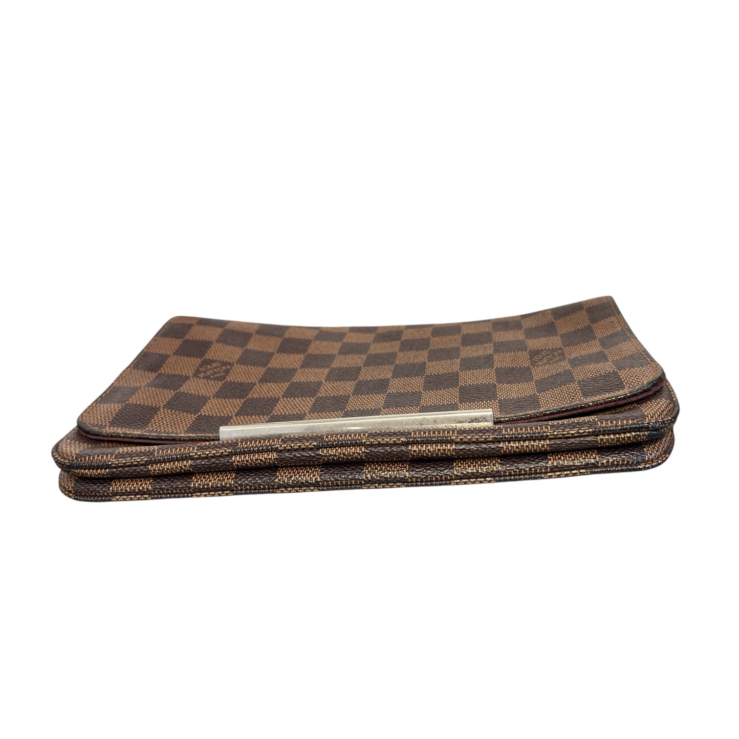 LOUIS VUITTON/Hand Bag/All Over Print/Leather/BRW/LV Damier Ebene Hoxton GM view 4