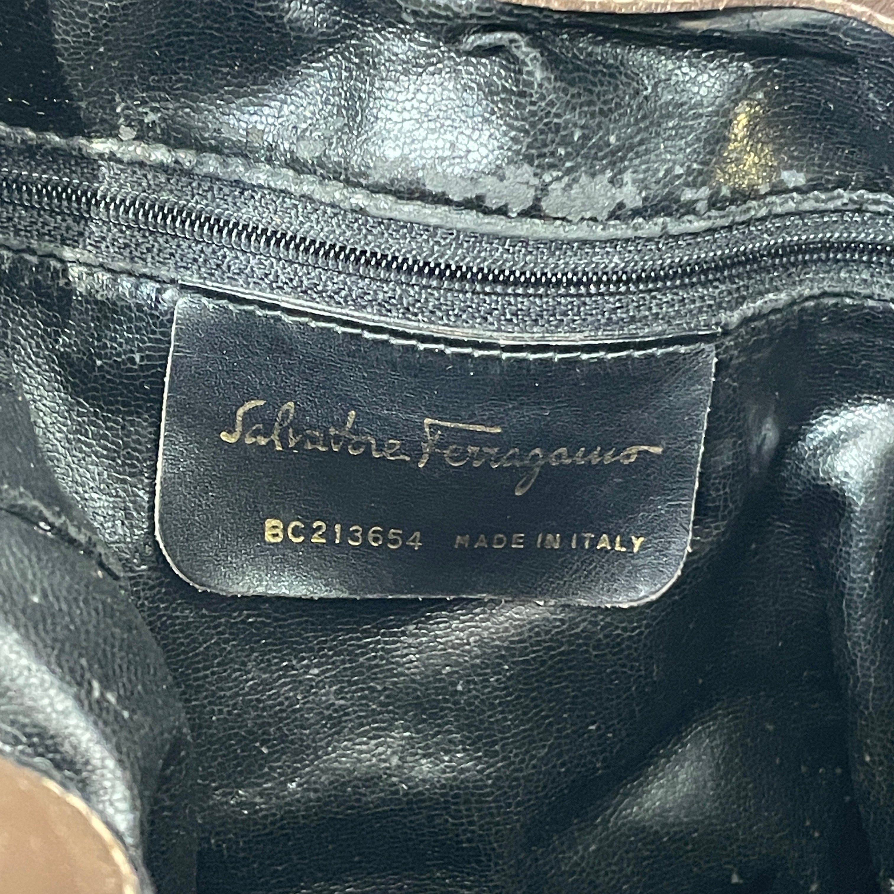 Salvatore Ferragamo/Bag/Leather/BRW/SUEDE BUCKET BAG view 4