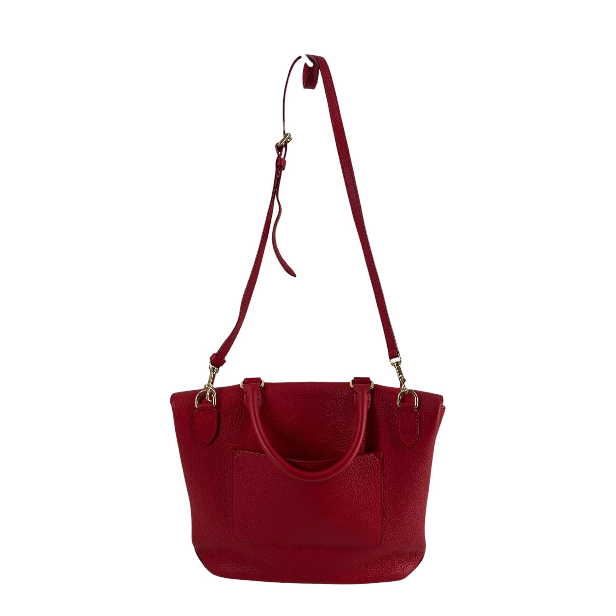 LOUIS VUITTON/Cross Body Bag/Leather/RED/RED VOLTA GOLD LINING HARDWARE view 2