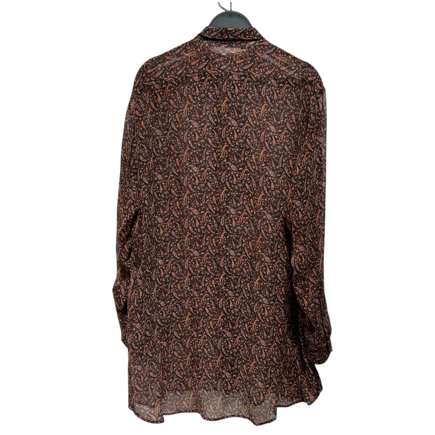 YVES SAINT LAURENT/LS Dress/42/Paisley/Silk/MLT/HEDI SLIMANE ERA PAISLEY DRESS view 2
