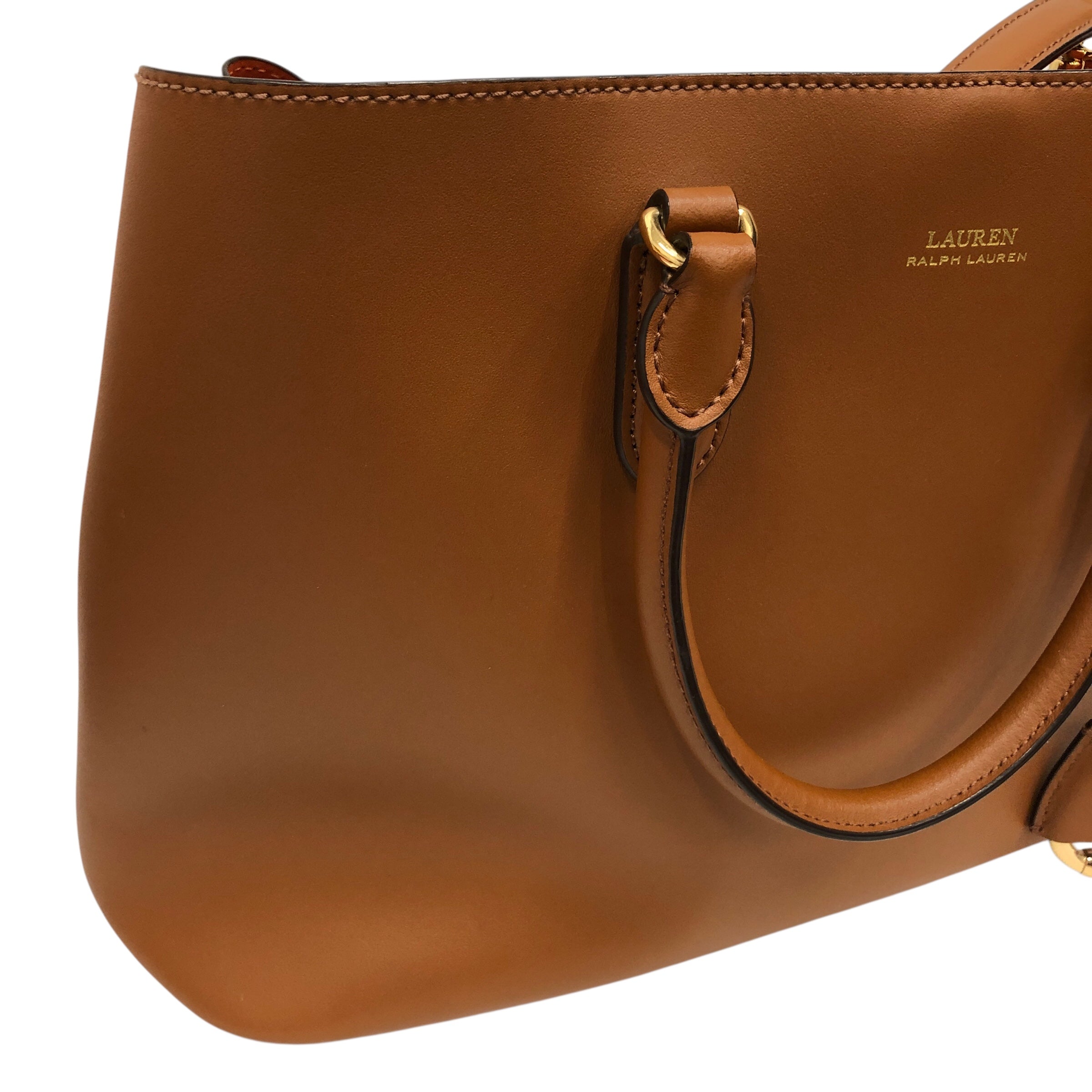 RALPH LAUREN/Tote Bag/Leather/CML/ view 6