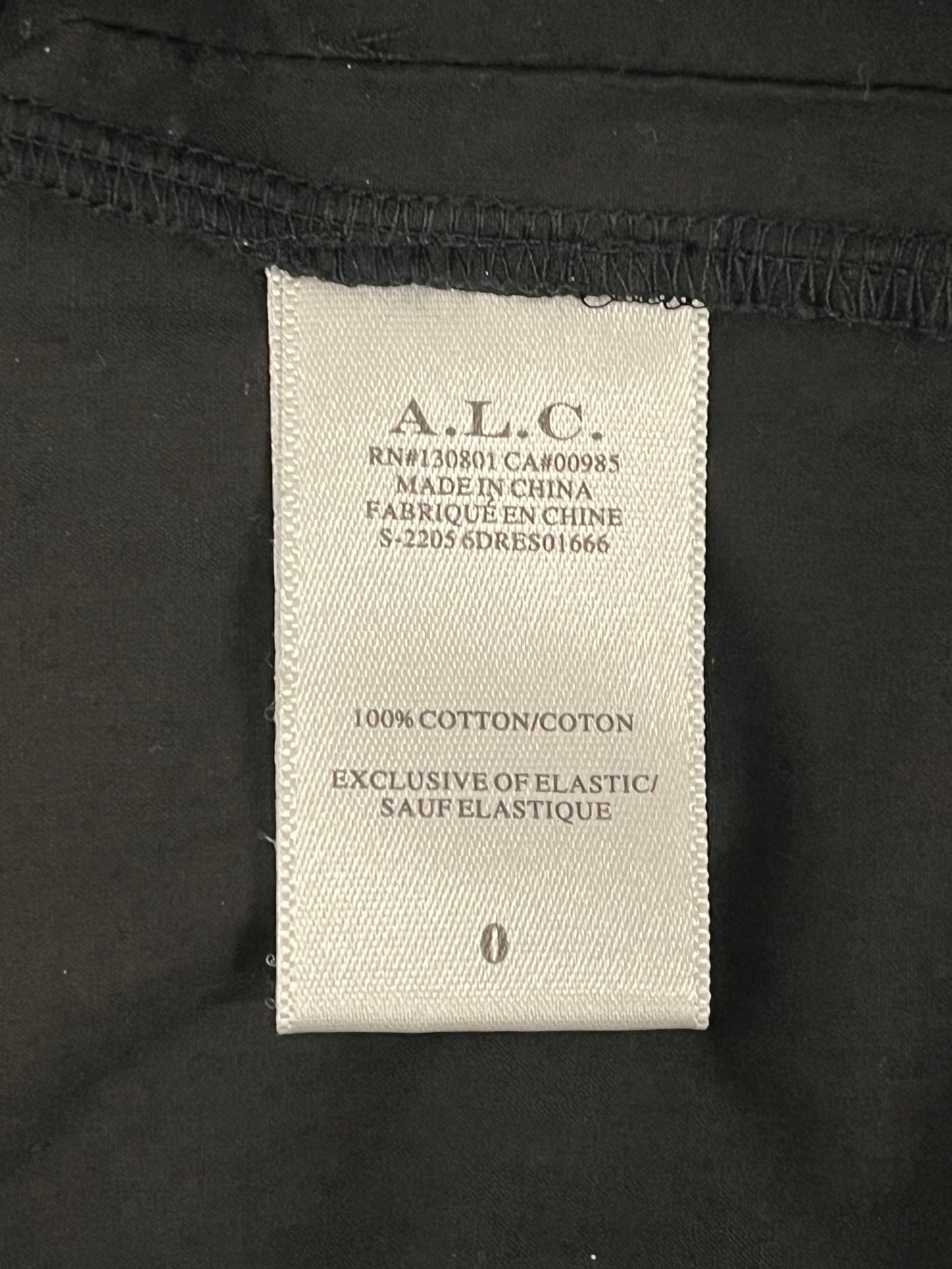A.L.C./Dress/0/Nylon/BLK/MAYA OFF THE SHOULDER SMOCKED view 5