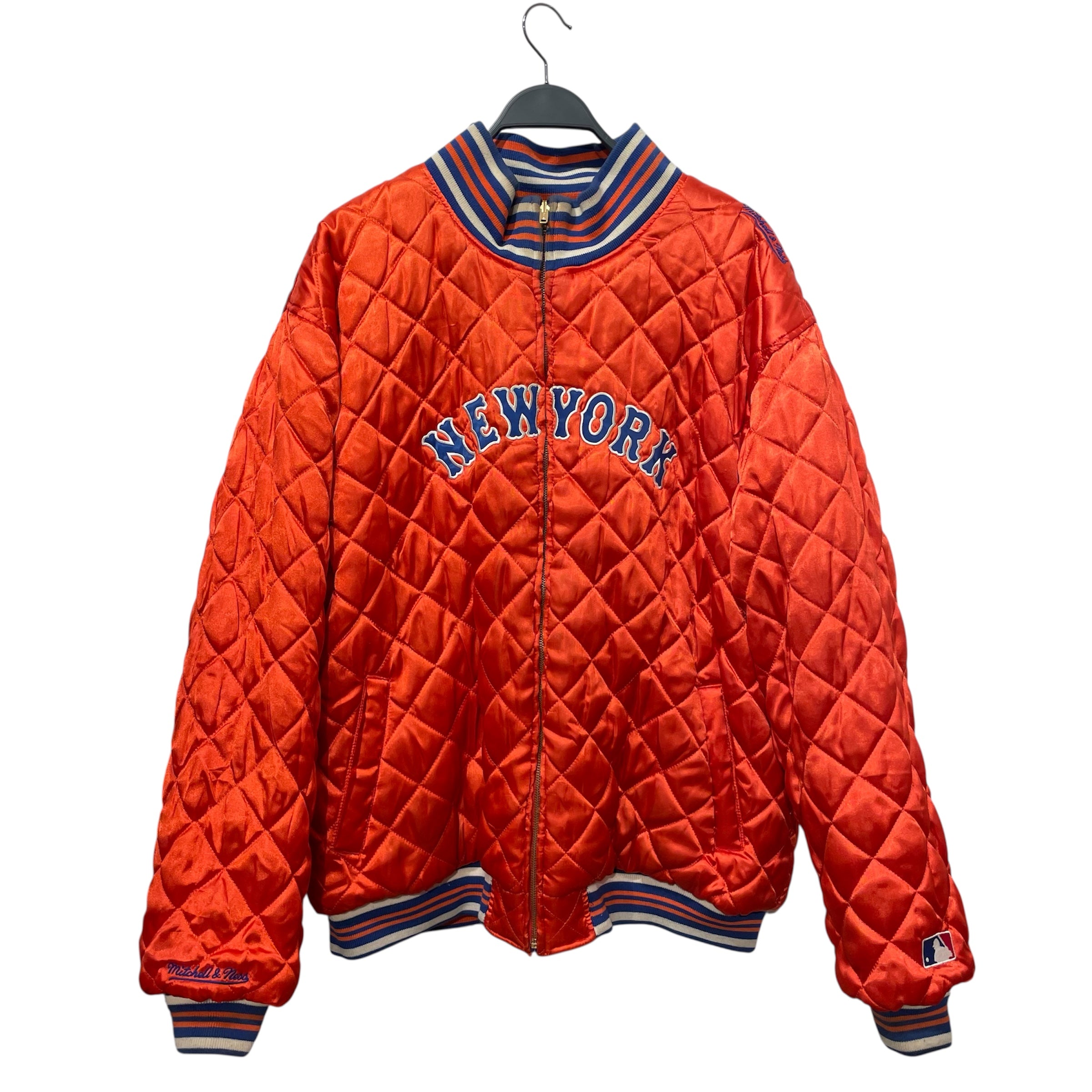 mitchell&ness/Vintage/Souvenir Jkt/XL/Wool/BLU/REVERSIBLE METS view 1