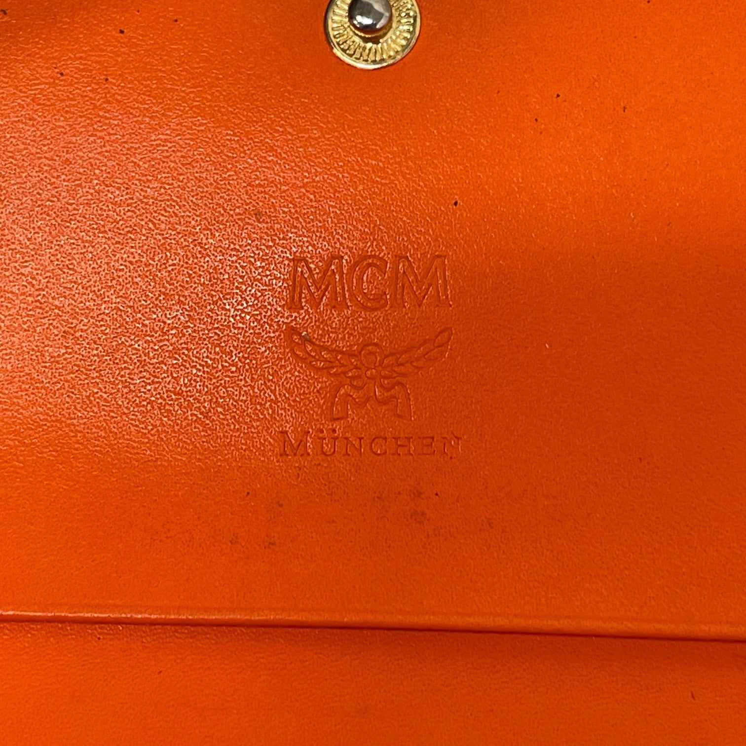 MCM/Long Wallet/Leather/PNK/L's/Gold-Tone MCM Logo view 6