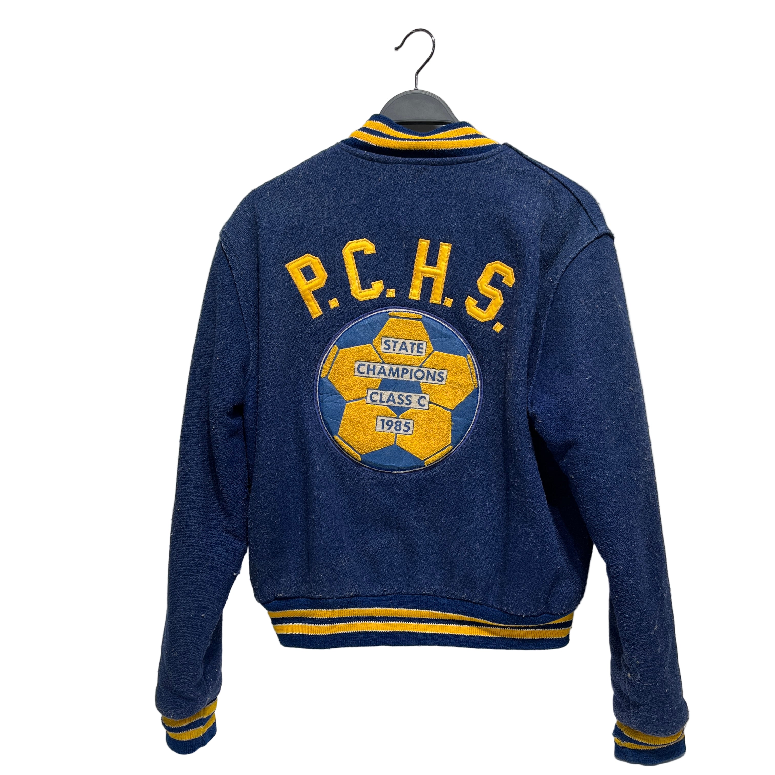 Vintage/Souvenir Jkt/M/Wool/NVY/STATE CHAMPIONS 1985 view 2