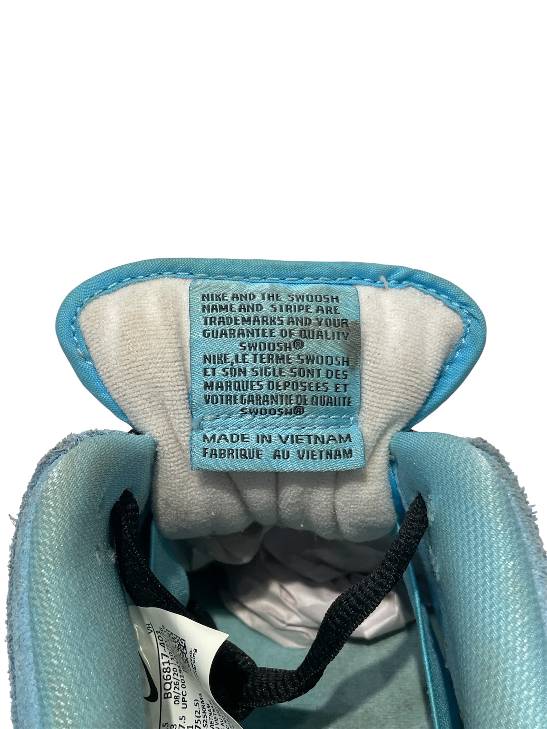 NIKE/SB DUNK LOW PRO/Low-Sneakers/US 9.5/Cotton/BLU/BQ6817-401 view 7