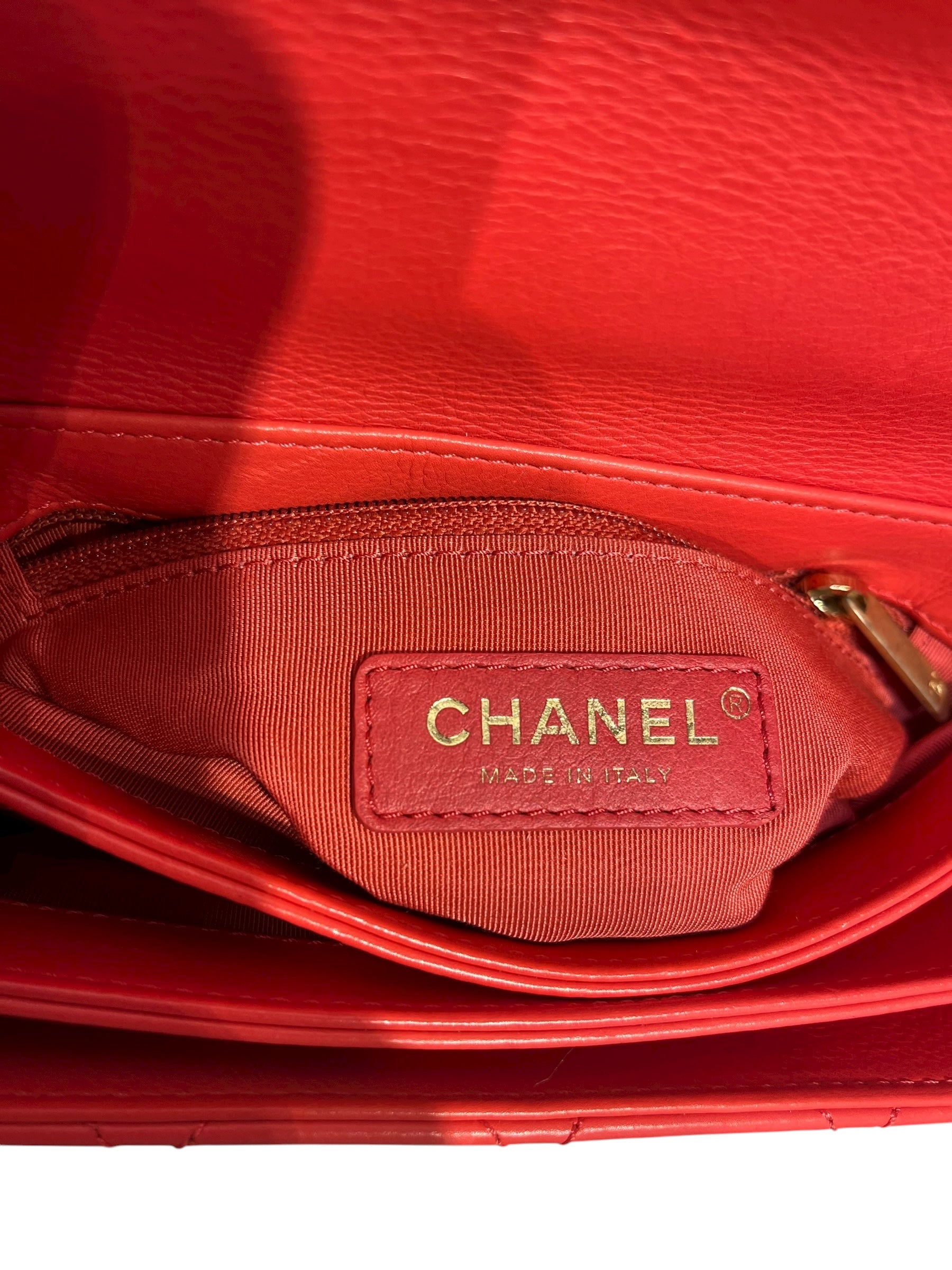 CHANEL/Cross Body Bag/Leather/ORN/CORAL CALFSKIN-EID-JJMV3WK view 6