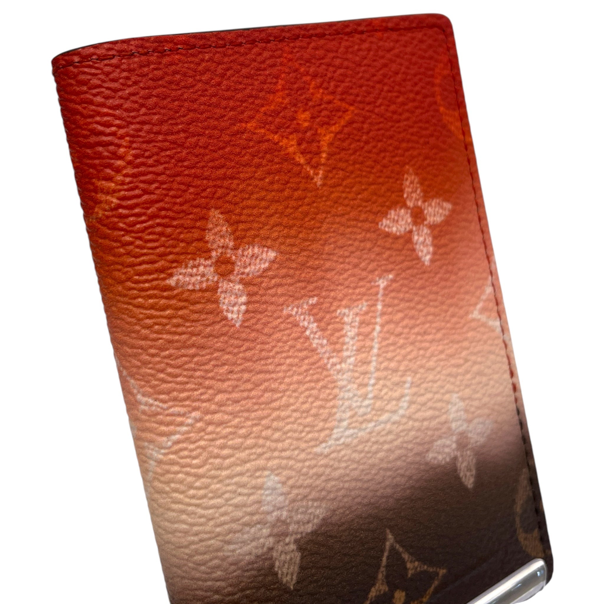 LOUIS VUITTON/Bifold Wallet/Monogram/Leather/ORN/M's/pocket organzier ombree canvas view 6