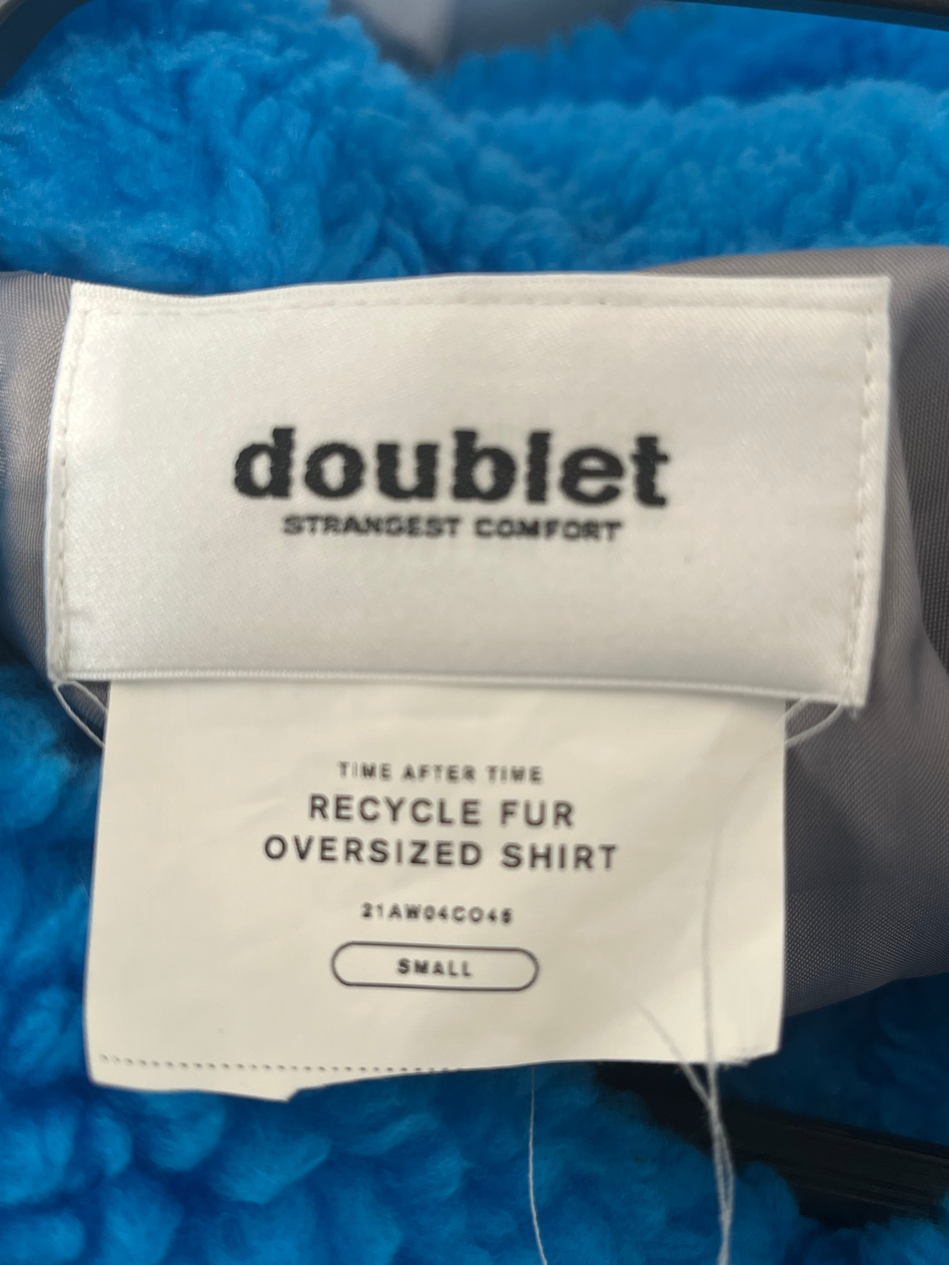 doublet/Jacket/S/Fur/BLU/Single Breasted/BEVERAGE CONTAINER BUTTONS view 5