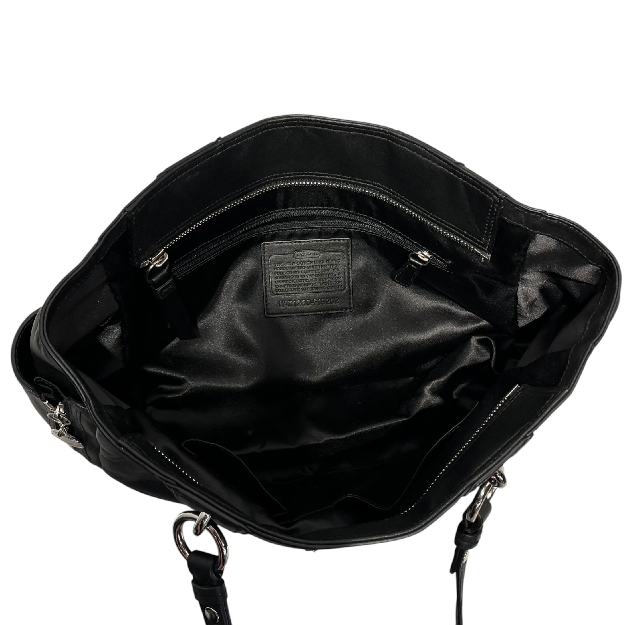 COACH/Bag/Leather/BLK/F19252 view 4
