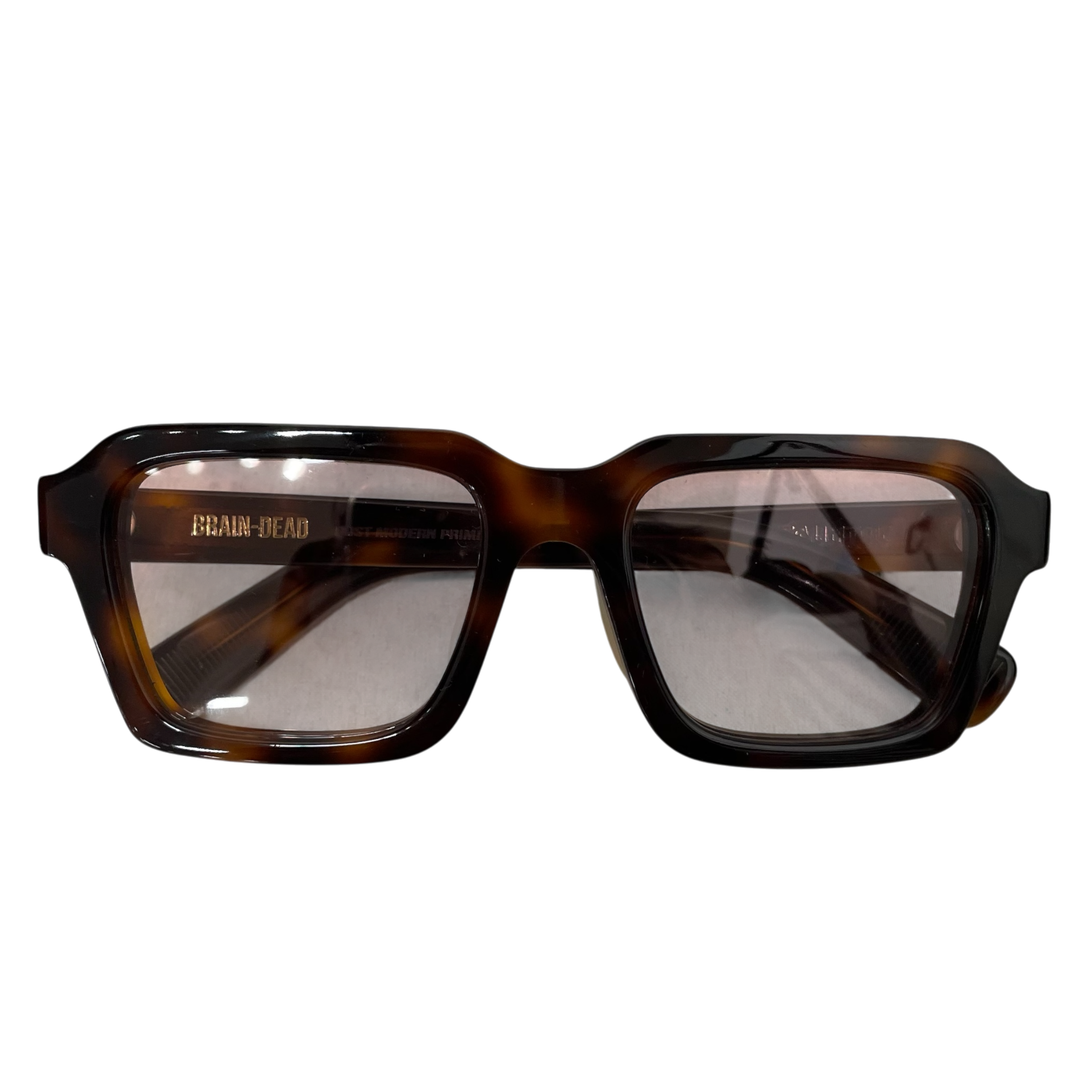 Brain Dead/Glasses/Tortoiseshell Pattern/BRW/L's/ view 1