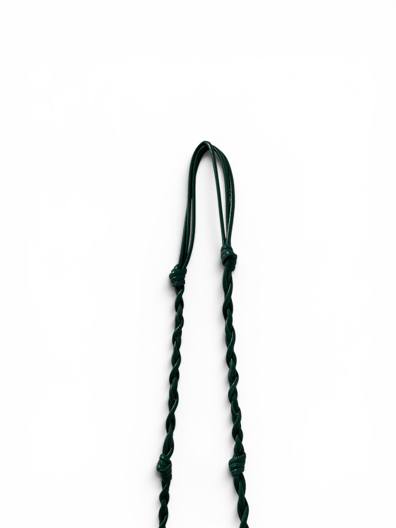 JIL SANDER/Cross Body Bag/Leather/GRN/TANGLE STRAP POUCH CROSSBODY view 7