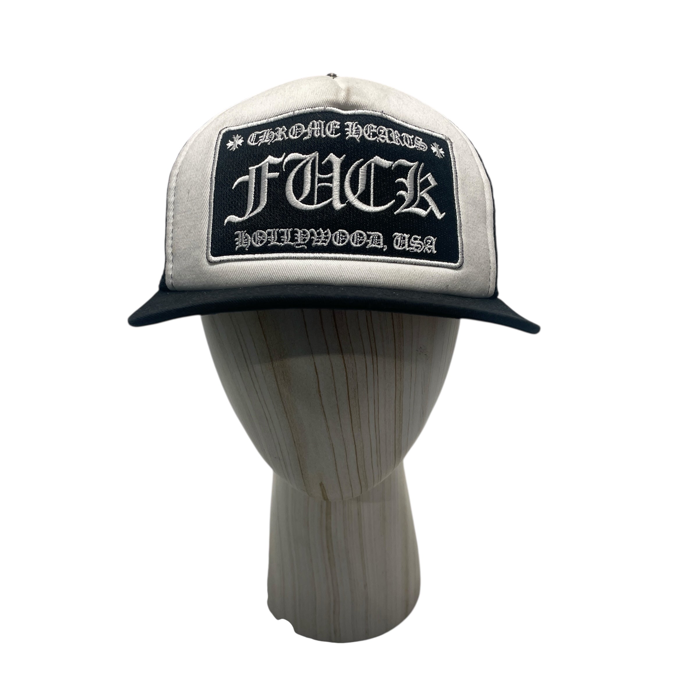 CHROME HEARTS/Cap/Cotton/WHT/ view 1