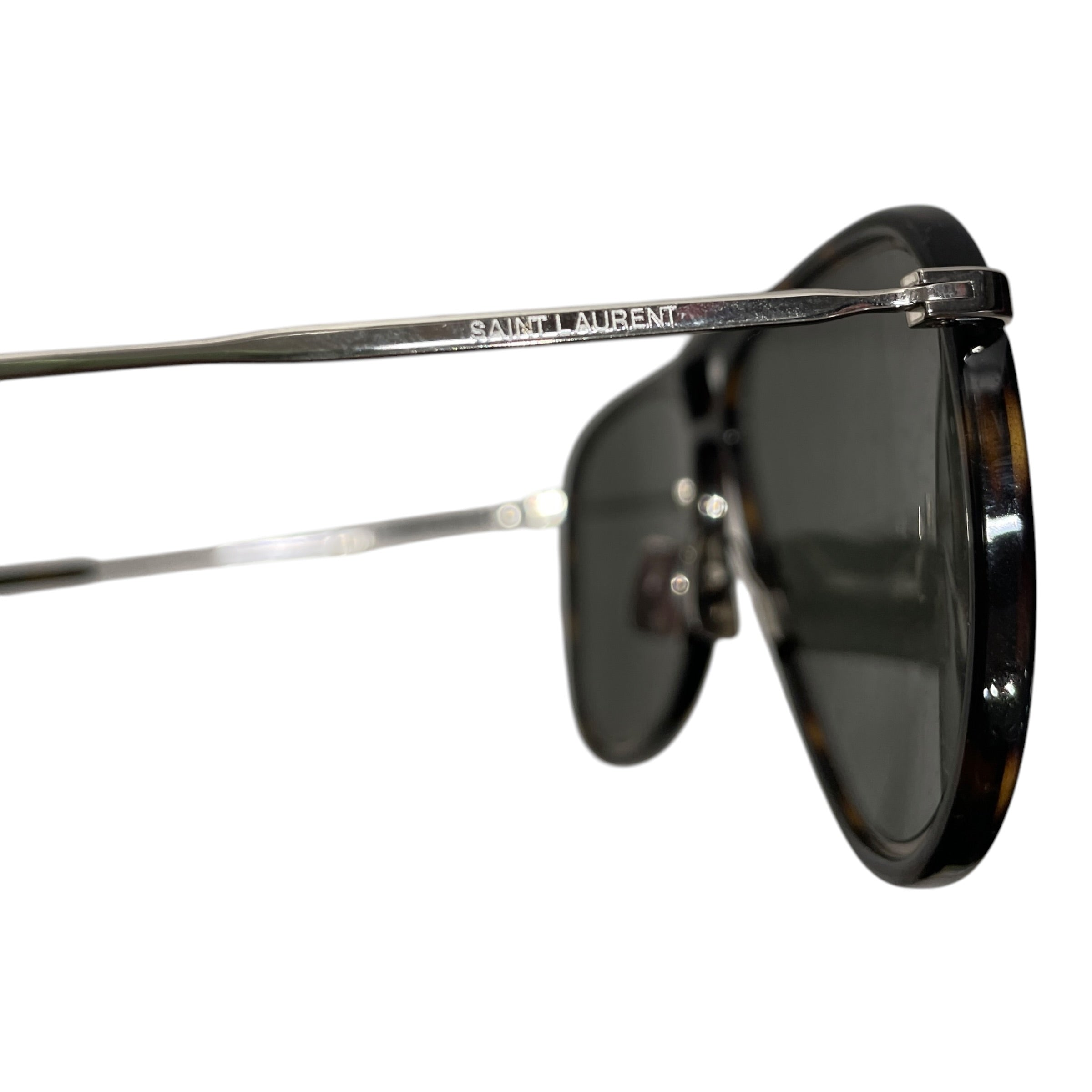 YVES SAINT LAURENT/Sunglasses/Titanium/BRW/ view 3