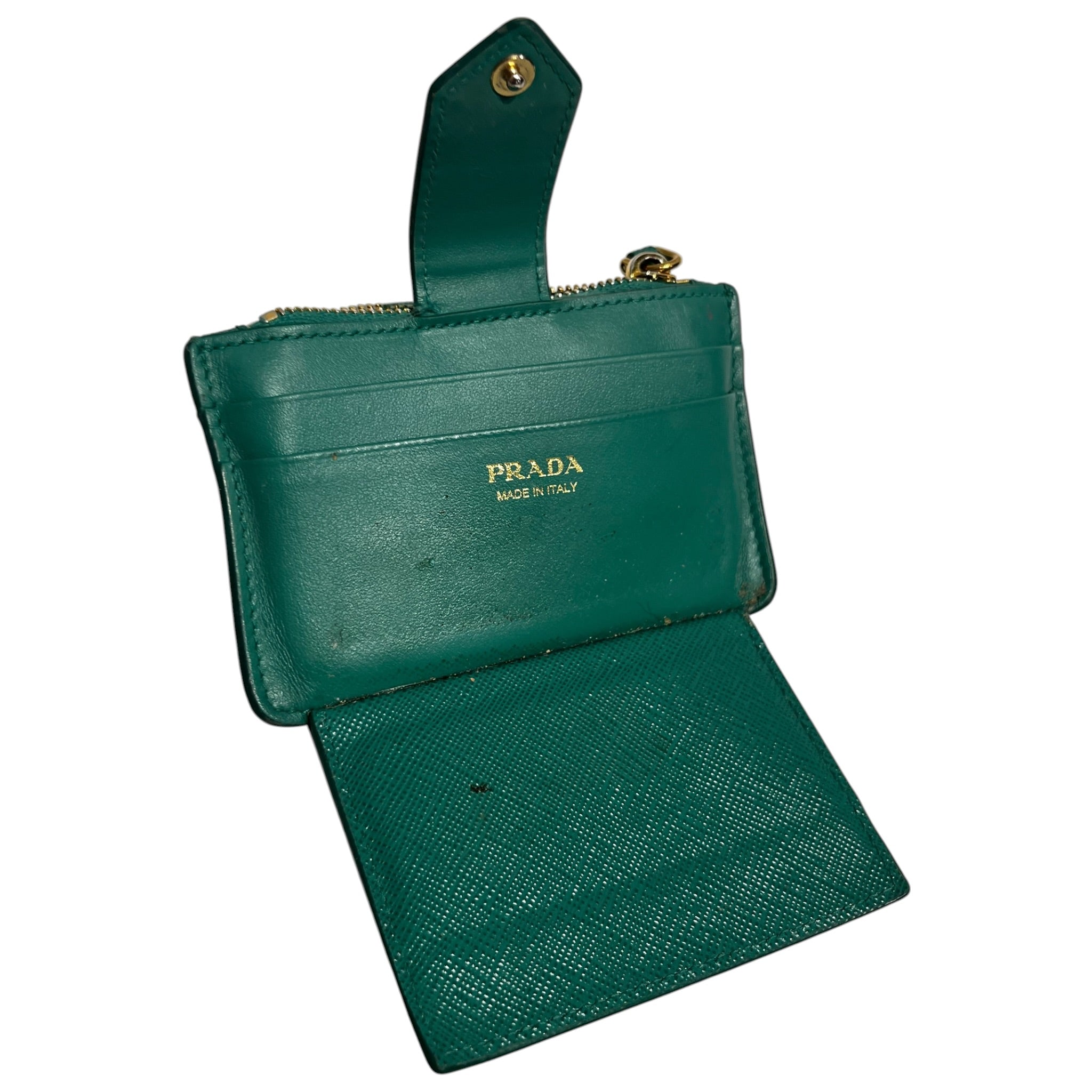PRADA/Wallet/Leather/GRN/L's/ view 4