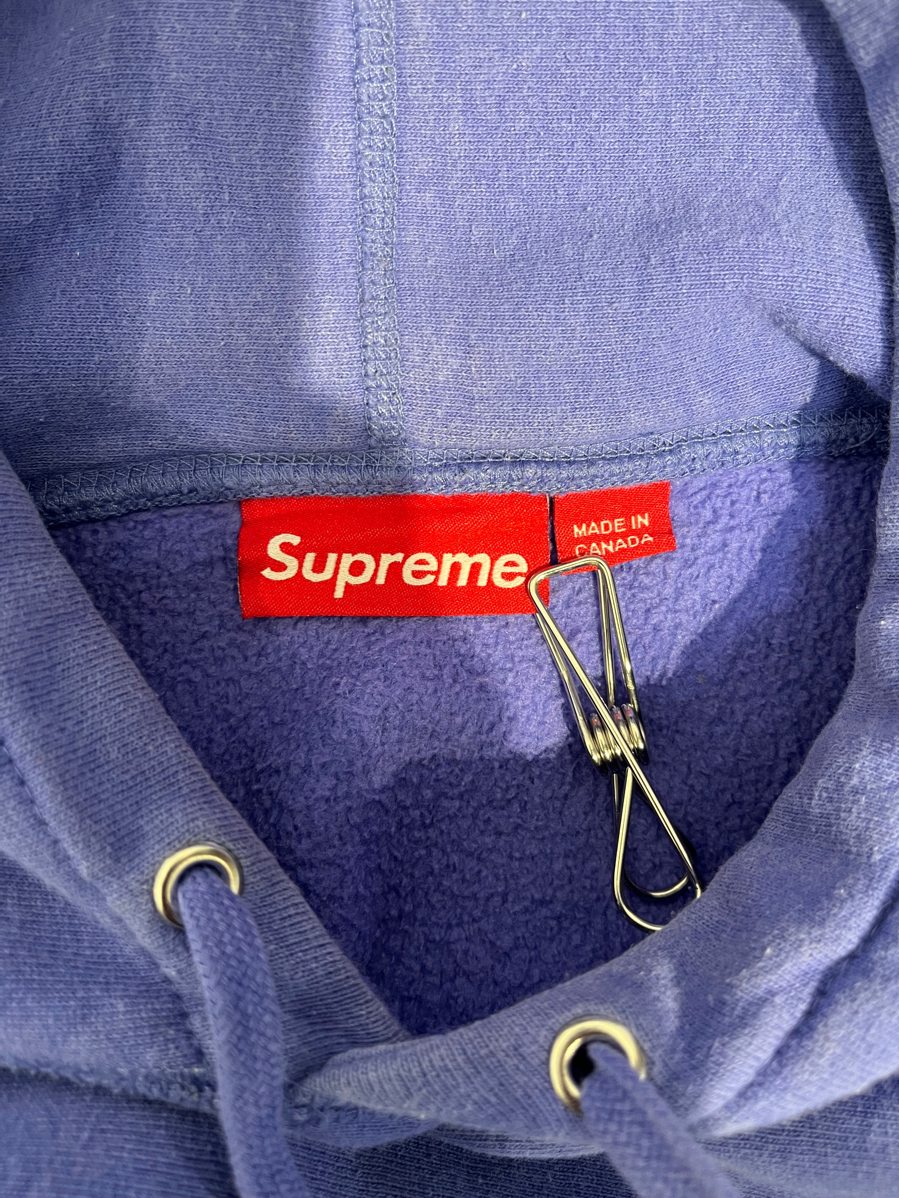 Supreme/FUTURA LABORATORIES/Hoodie/XL/Cotton/PPL/collab script hoodie view 5