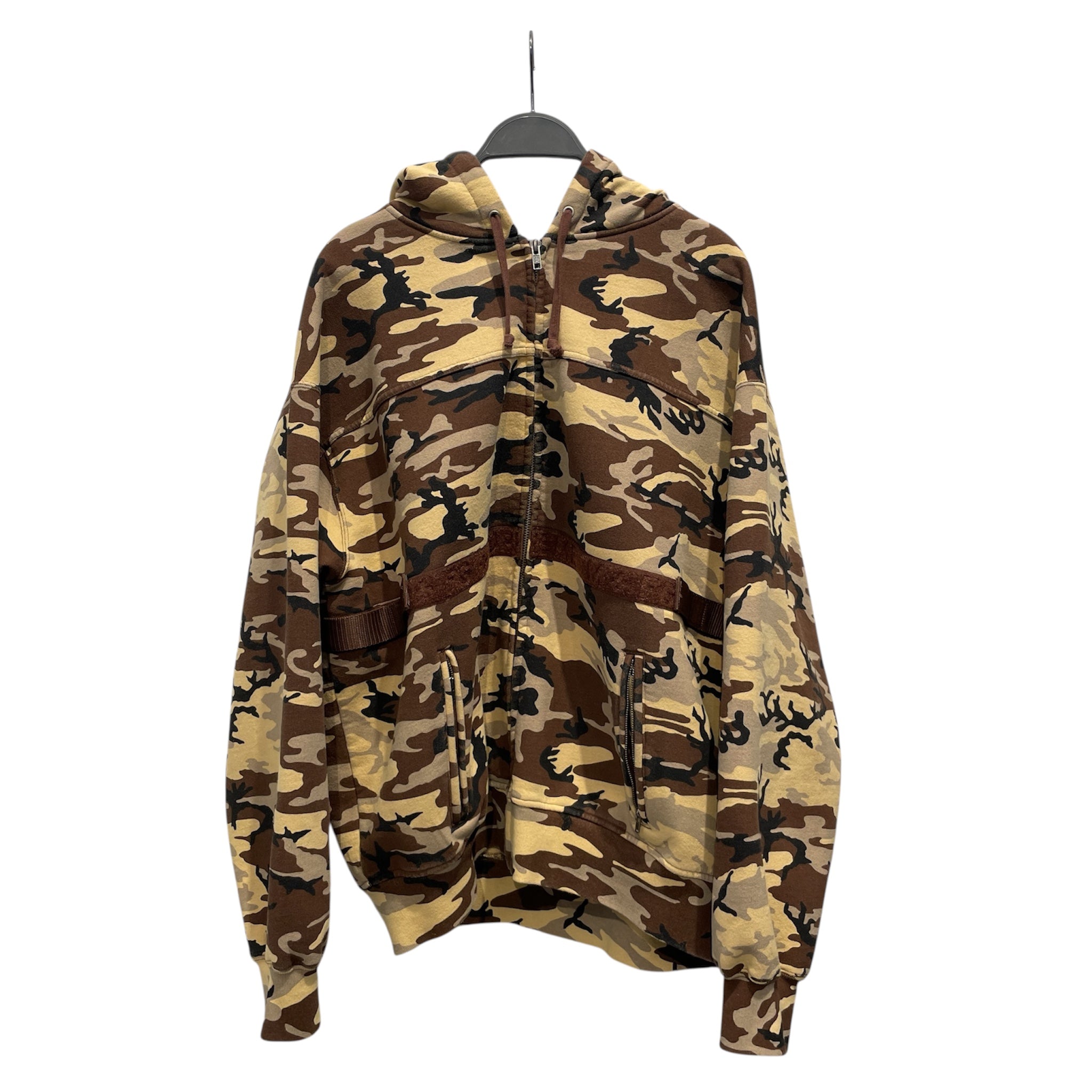 Supreme/MARITHE FRANCOIS GIRBAUD/Zip Up Hoodie/M/Camouflage/Cotton/MLT/ view 1