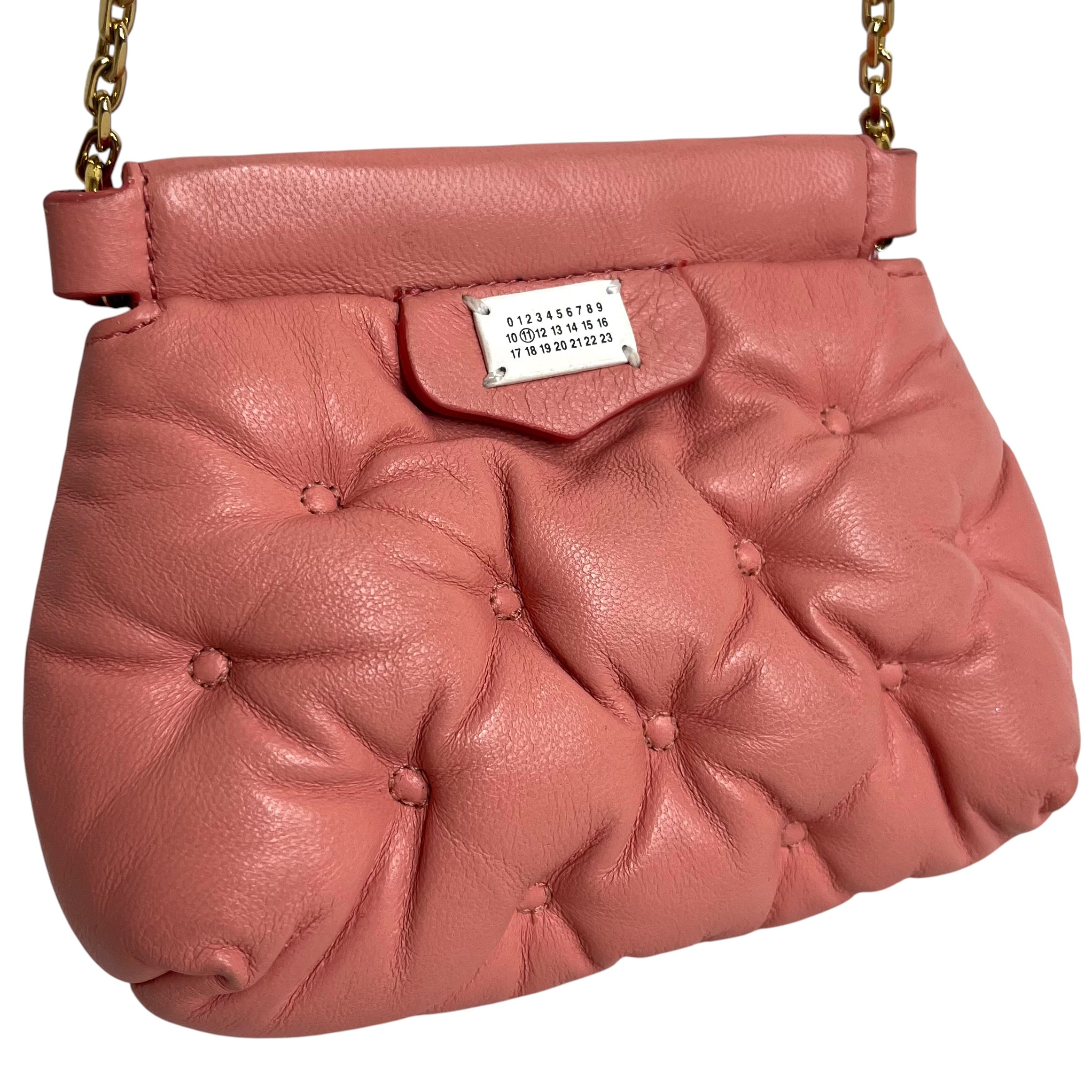 Maison Margiela/Cross Body Bag/Leather/PNK/MINI PILLOW BAG view 6