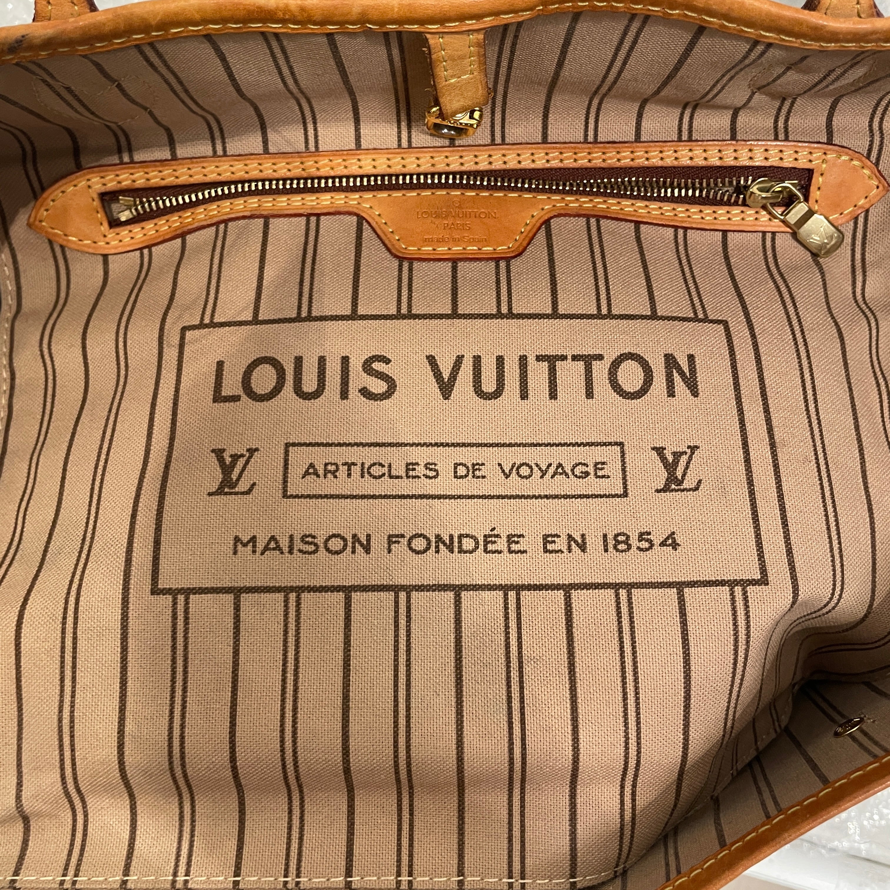LOUIS VUITTON/Hand Bag/Monogram/Leather/BRW/TOTE view 5
