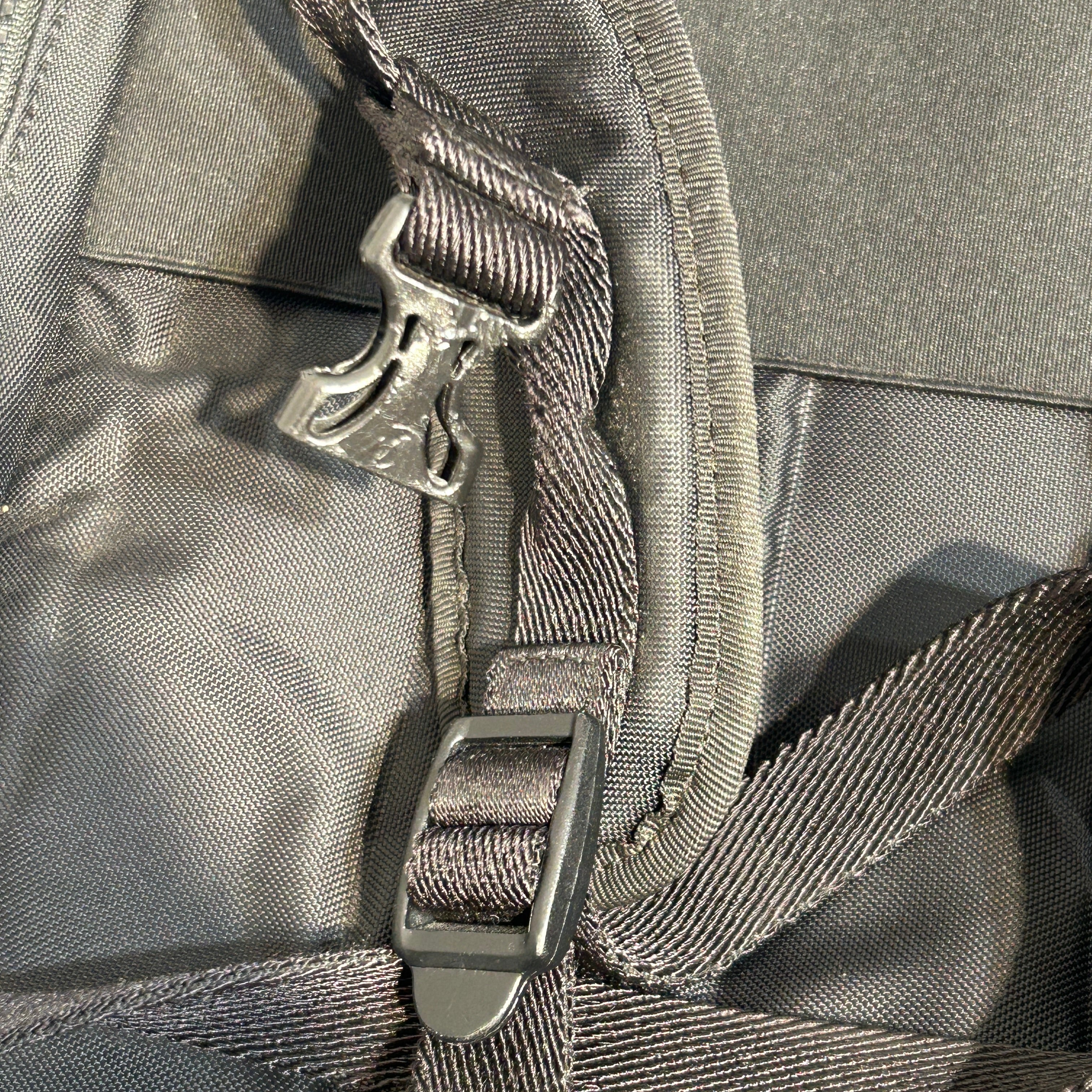 MONCLER/Backpack/Suede/BLK/Suede bottom, White Logo view 18