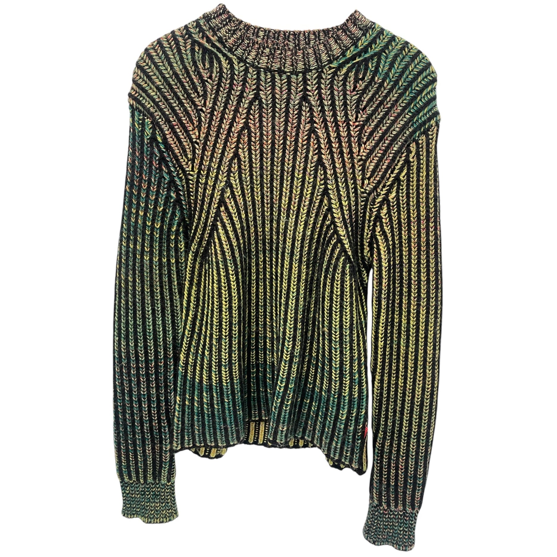 DIESEL/Heavy Sweater/S/Wool/GRN/OAKLAND RIBBED SWEATER view 1
