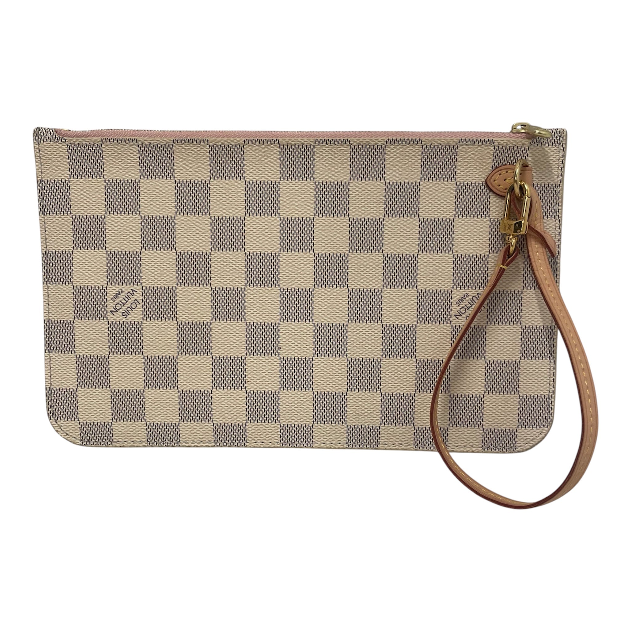 LOUIS VUITTON/Pouch/Monogram/Leather/CRM/PINKPOUCHETTE view 1