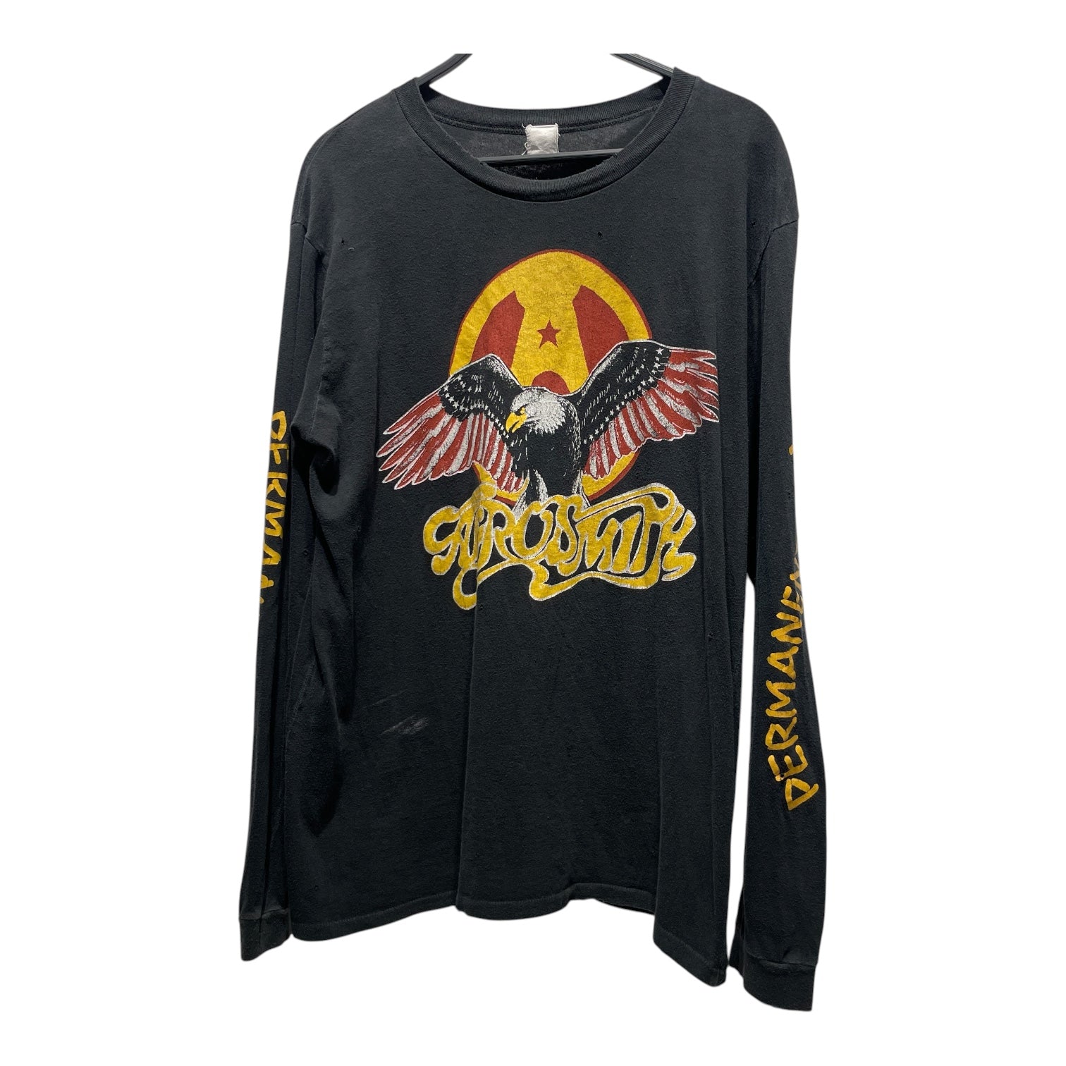 Vintage/LS T-Shirt/LG/Cotton/BLK/AEROSMITH view 1