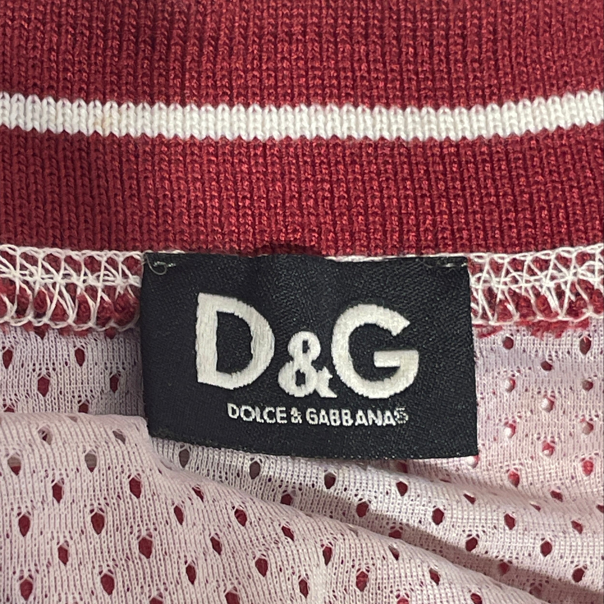 D&G/Tank Top/S/Polyester/RED/RUGBY UNION JERSEY view 3