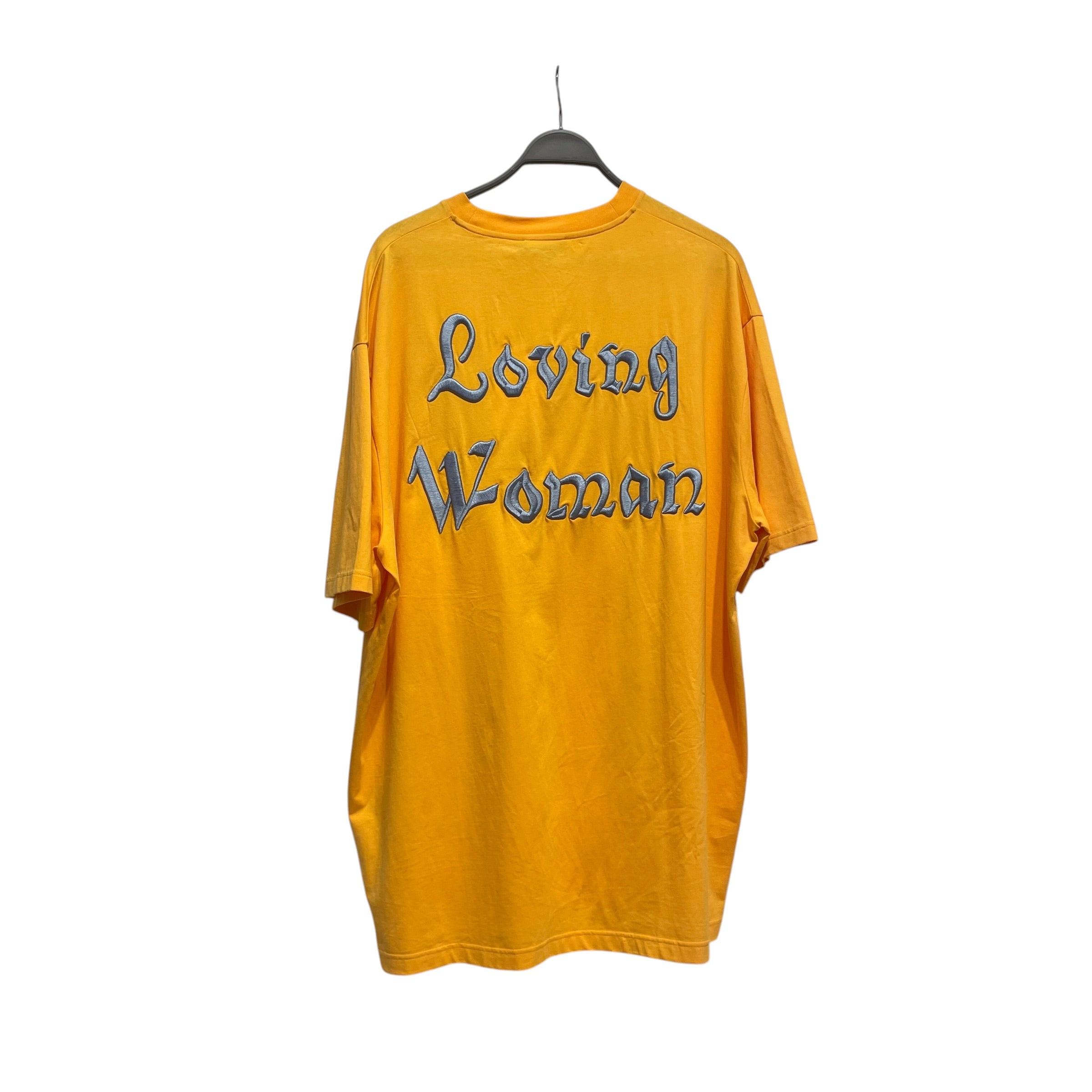 Acne Studios/T-Shirt/L/Cotton/YEL/EDVARD MUNCH LOVING WOMAN view 2