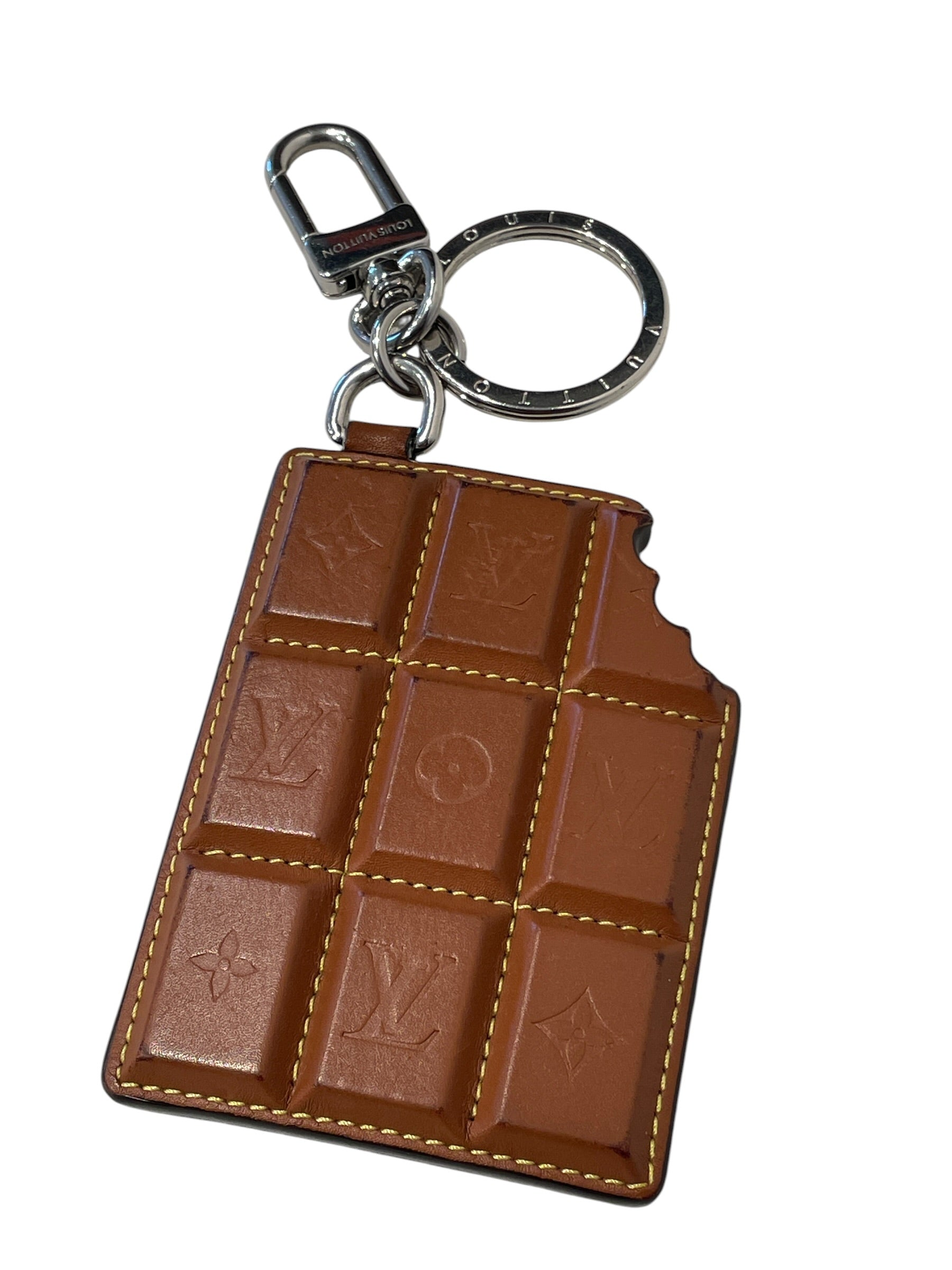 LOUIS VUITTON/Accessories/Monogram/Leather/BRW/CHOCOLATE BAR BAG CHARM view 6