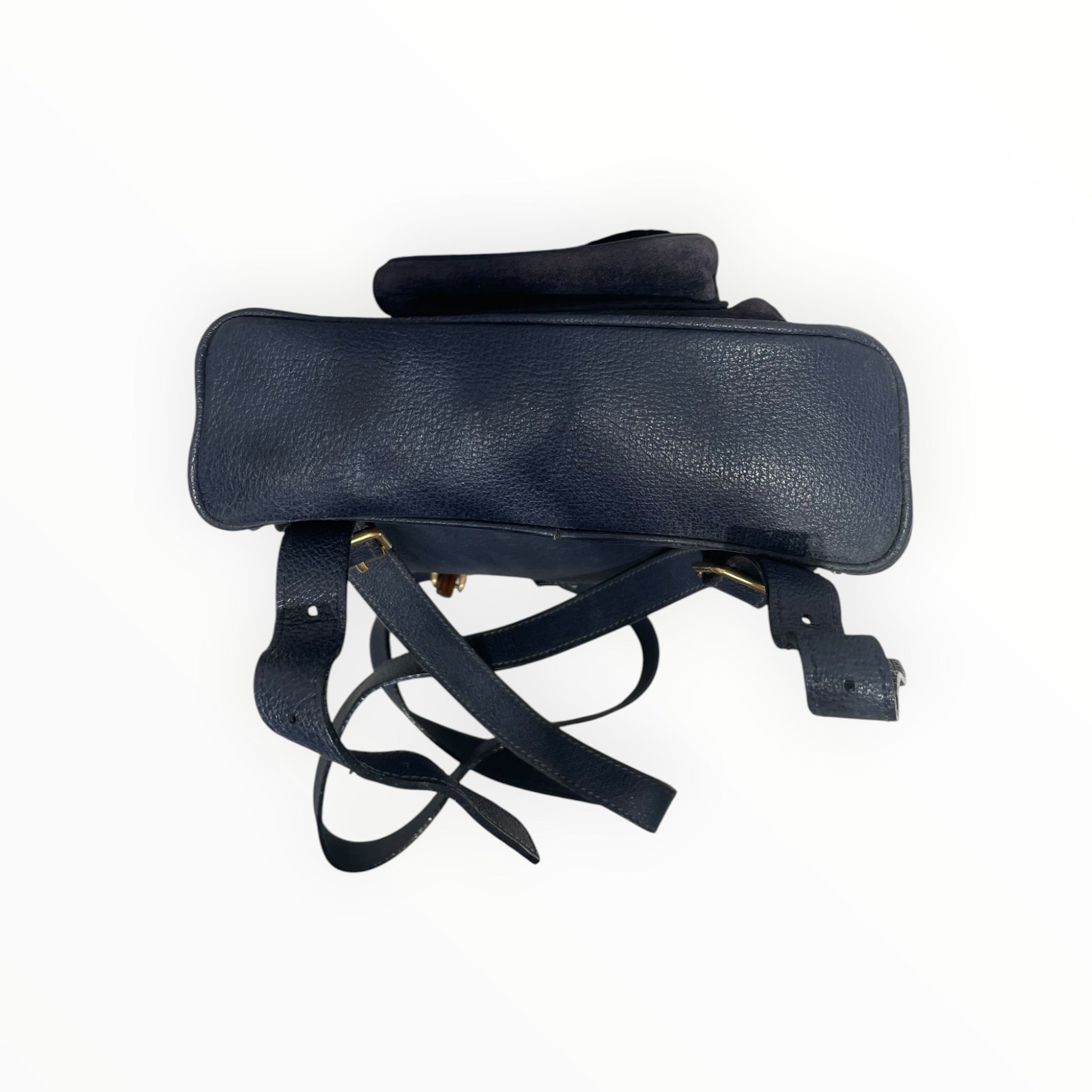 GUCCI/Backpack/Leather/BLK/Bamboo handle mini backpack view 6