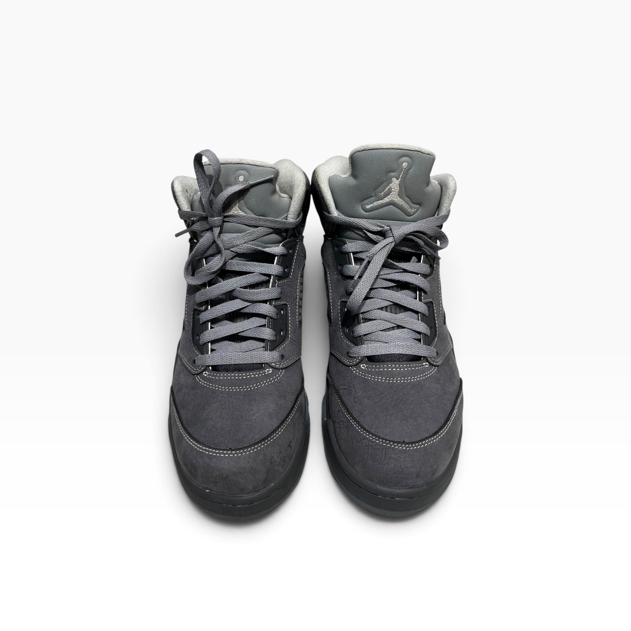NIKE/Hi-Sneakers/US 10.5/Suede/GRY/Jordan 5 Wolf Grey view 2
