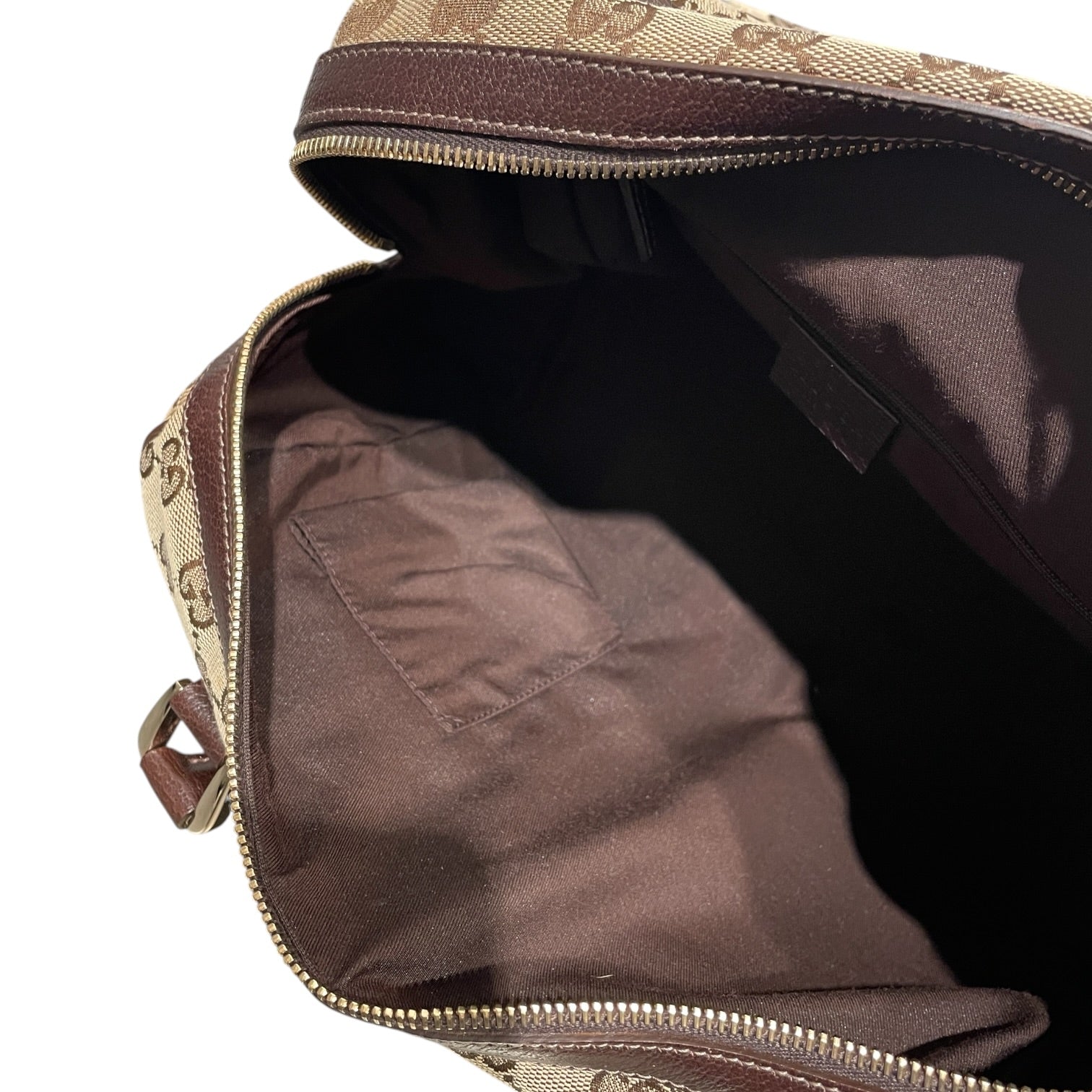 GUCCI/Hand Bag/Cotton/CML/GG Canvas Abbey Handle Bag view 4