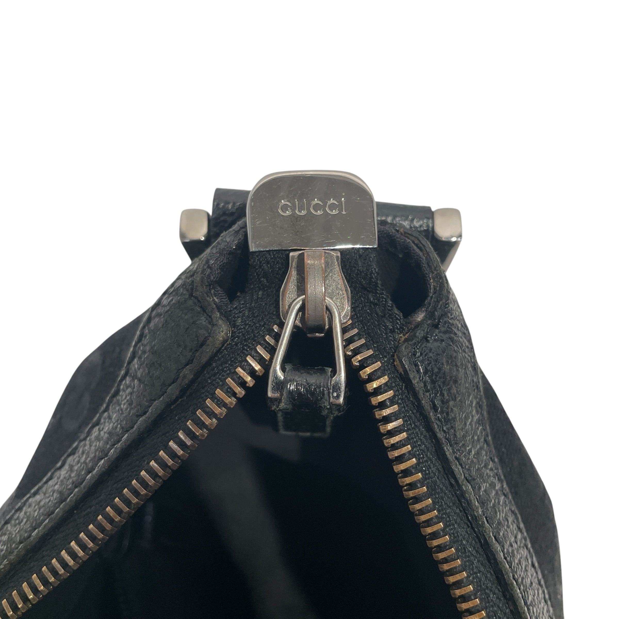 GUCCI/Hand Bag/Monogram/Cotton/BLK/MONOGRAM HOBO WEB view 5