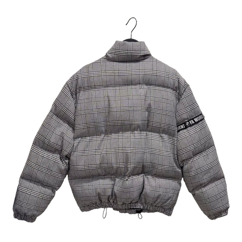 Fucking Awesome/Puffer Jkt/S/Plaid/Polyester/BLK/FA ENTERTAINMENT