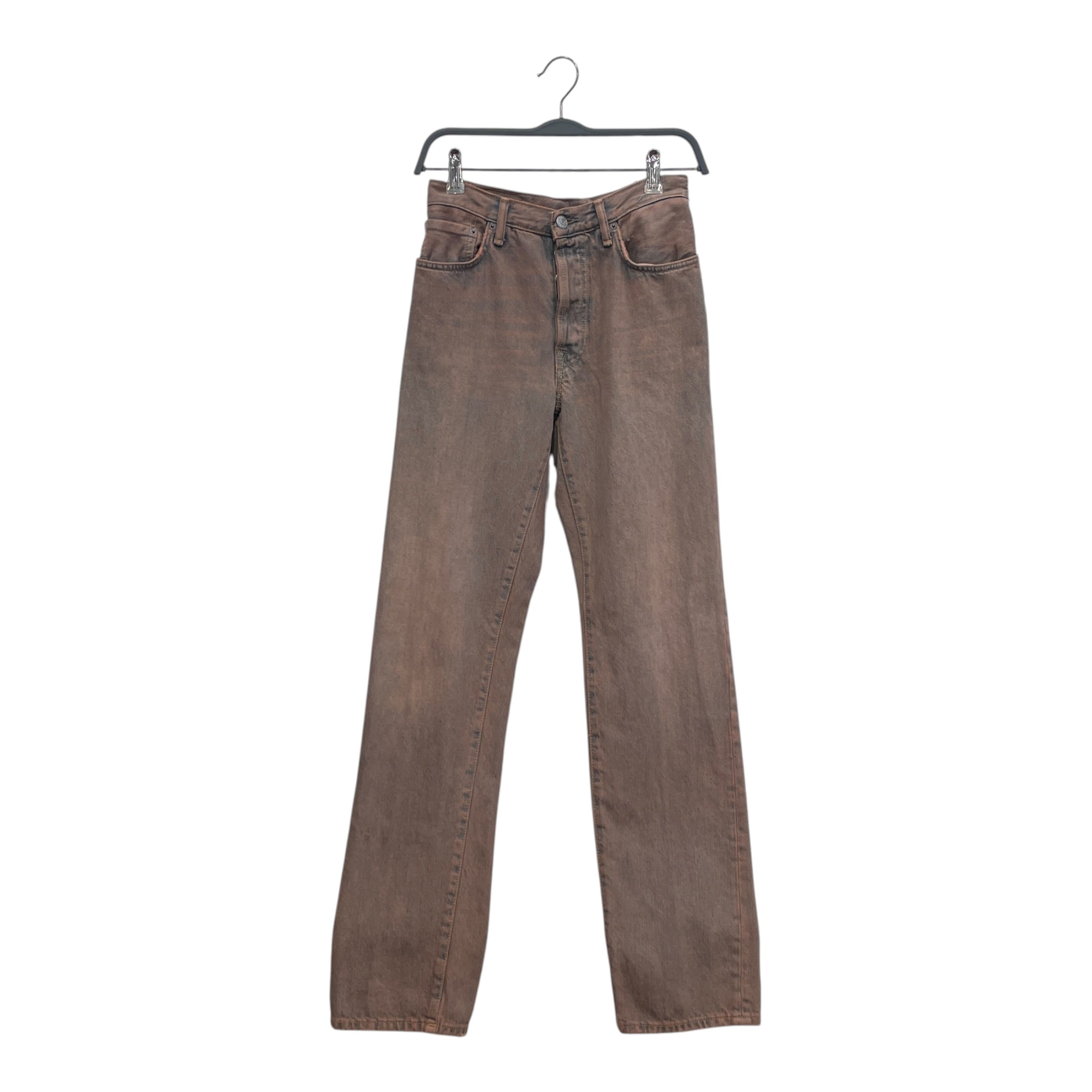 Acne Studios/Straight Pants/27/Denim/BRW/27/32 MUD WASH JEANS view 1