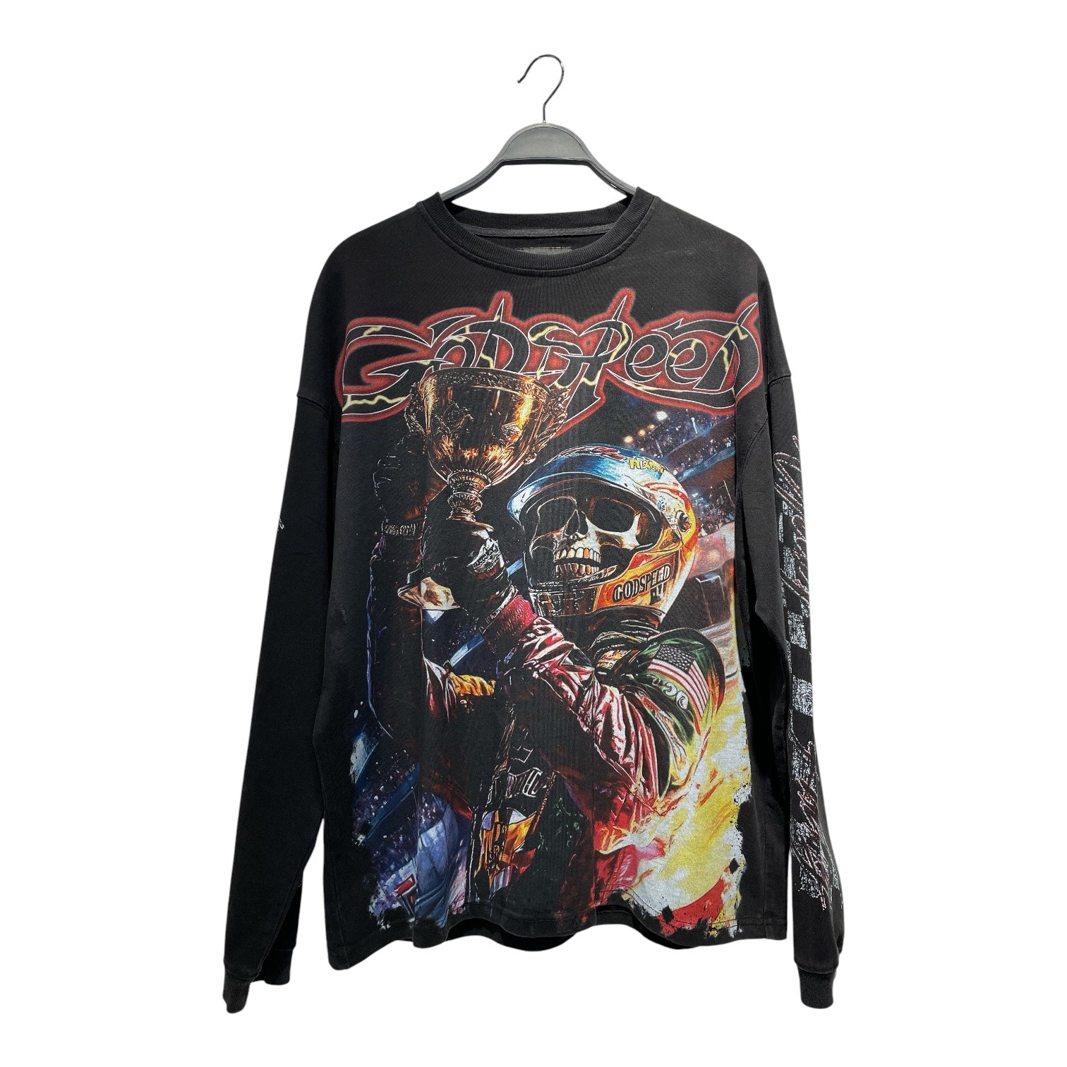 GODSPEED NEW YORK/Sweater/L/Cotton/BLK/ view 1