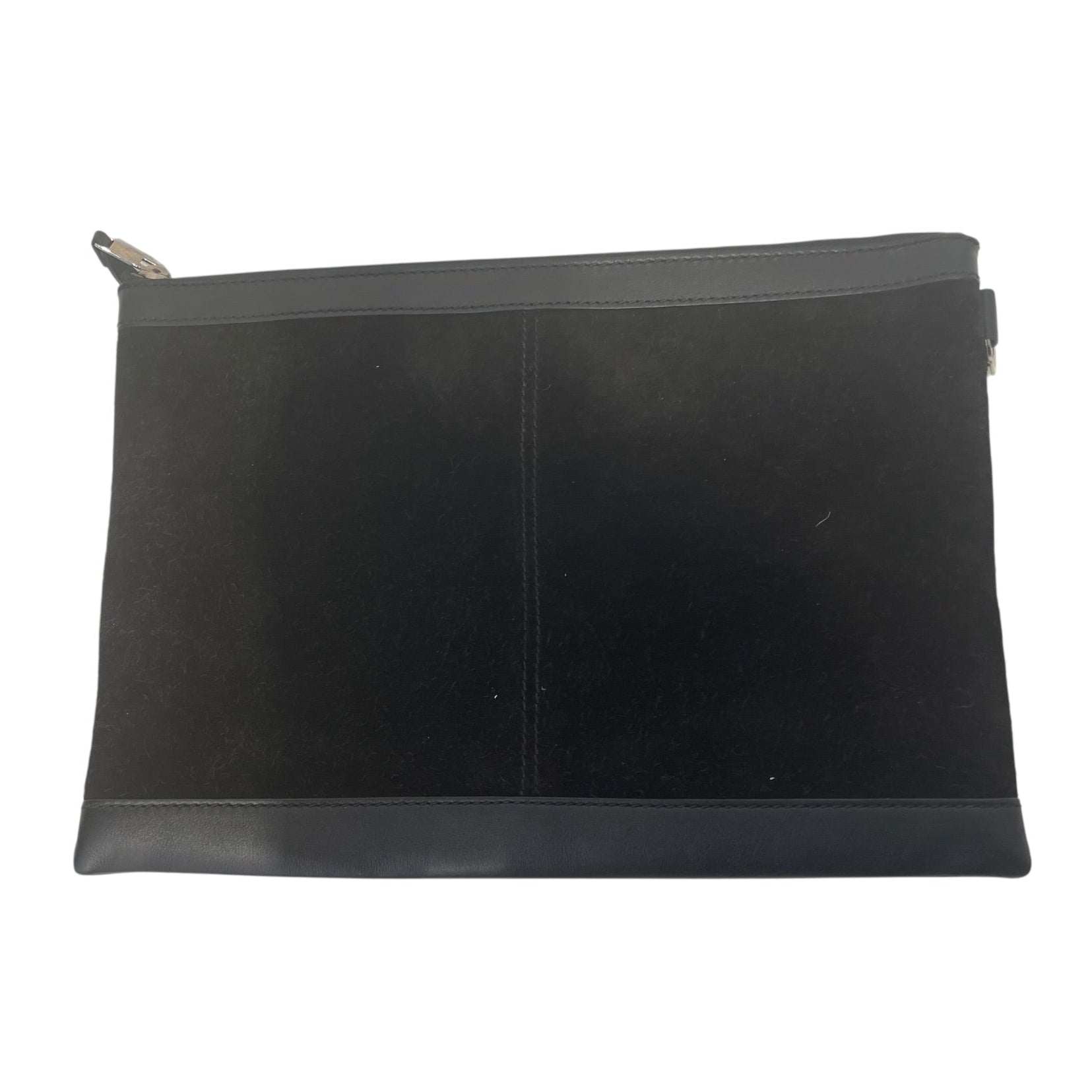 BALENCIAGA/Pouch/Suede/BLK/CITY CLIP CLUTCH view 2