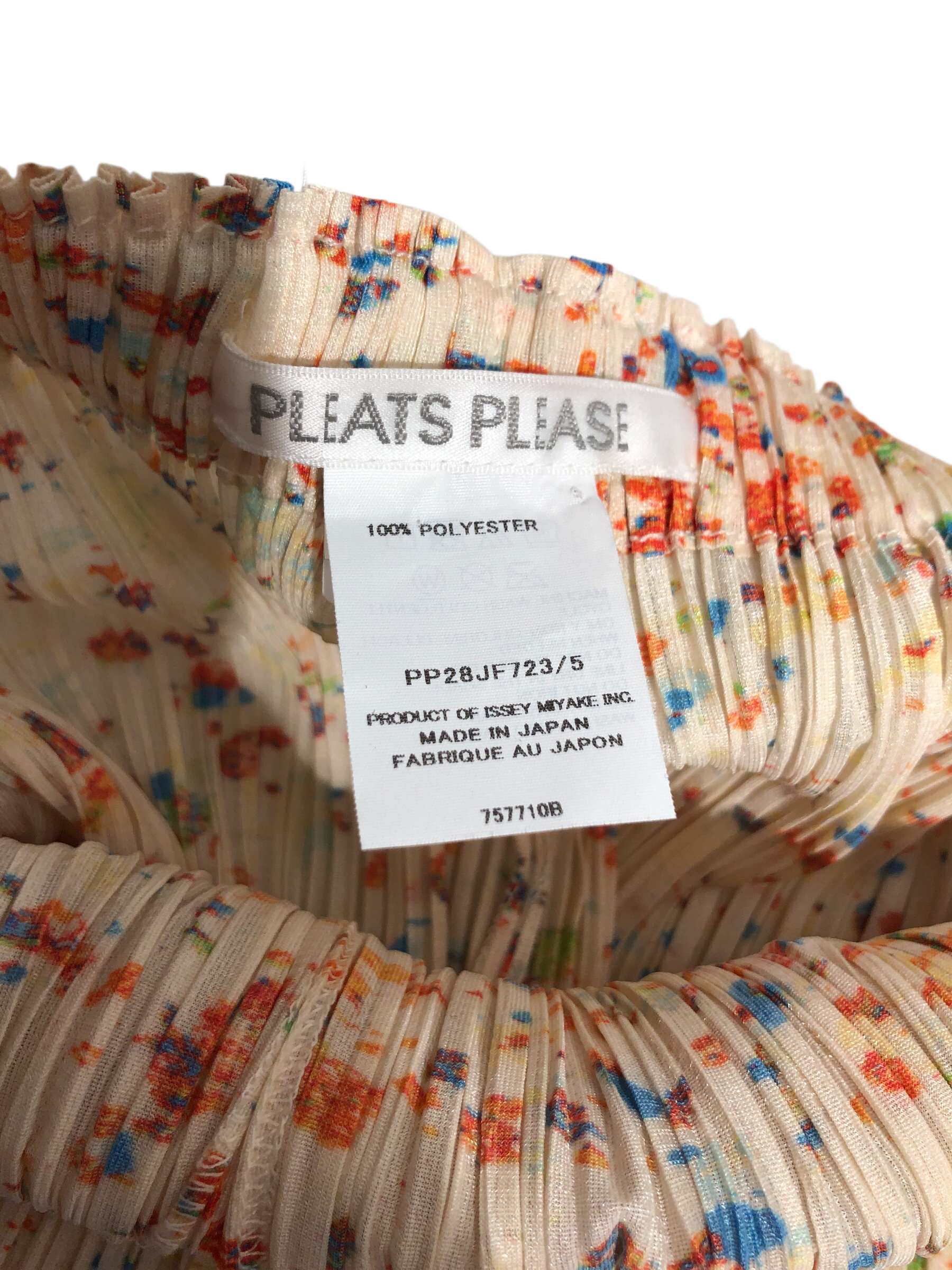 PLEATS PLEASE ISSEY MIYAKE/Skinny Pants/S/All Over Print/IVR/ view 2