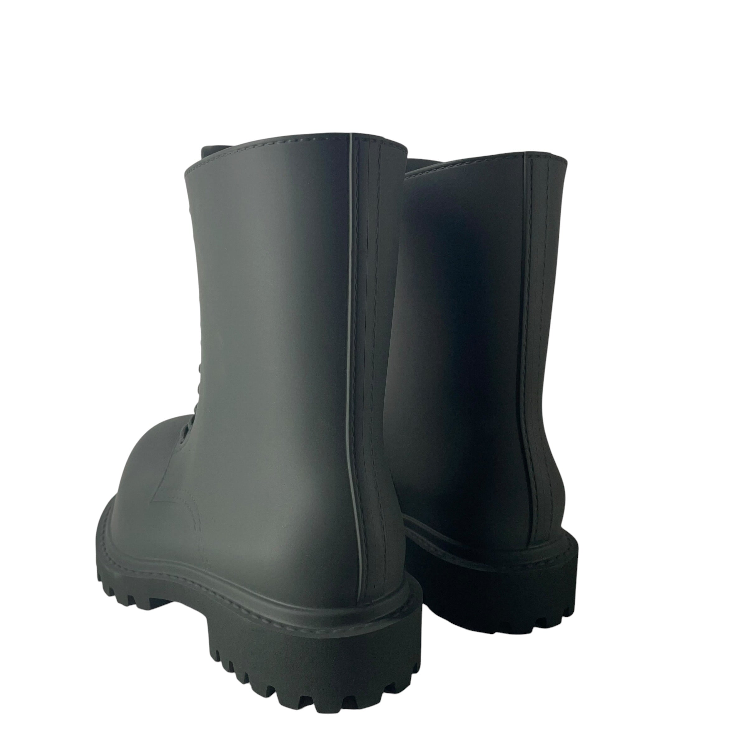 BALENCIAGA/Lace Up Boots/EU 39/GRN/STEROID BOOT view 2