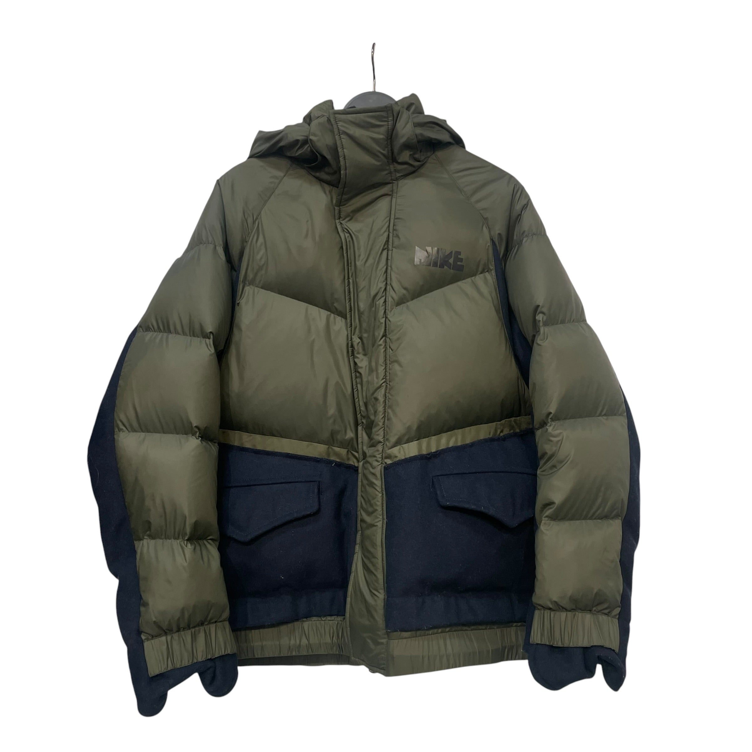 NIKE/Sacai/Puffer Jkt/LG/Polyester/KHK/ view 1