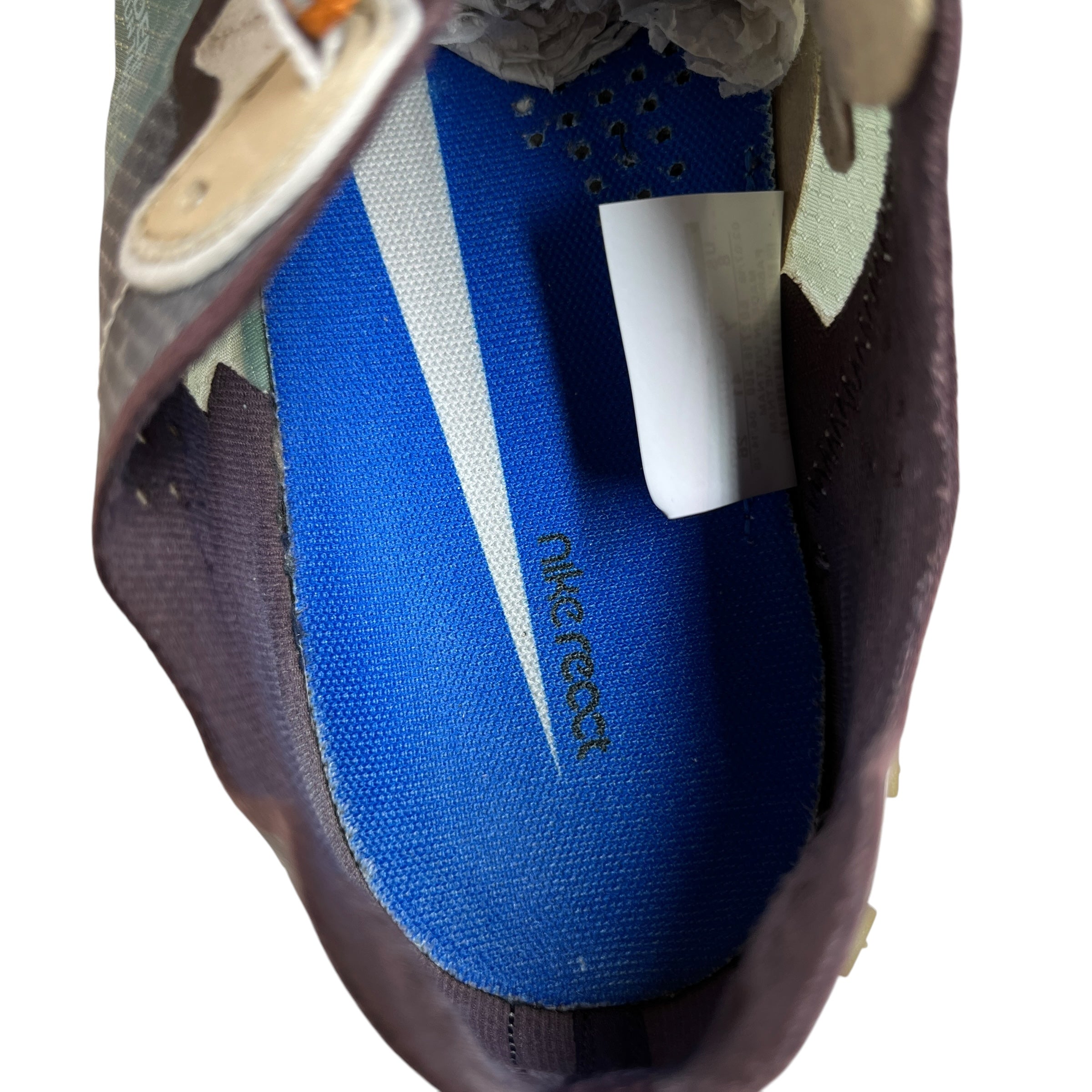 NIKE/REACT ELEMENT 87/Low-Sneakers/US 8/GRN/BQ2718-300 view 3