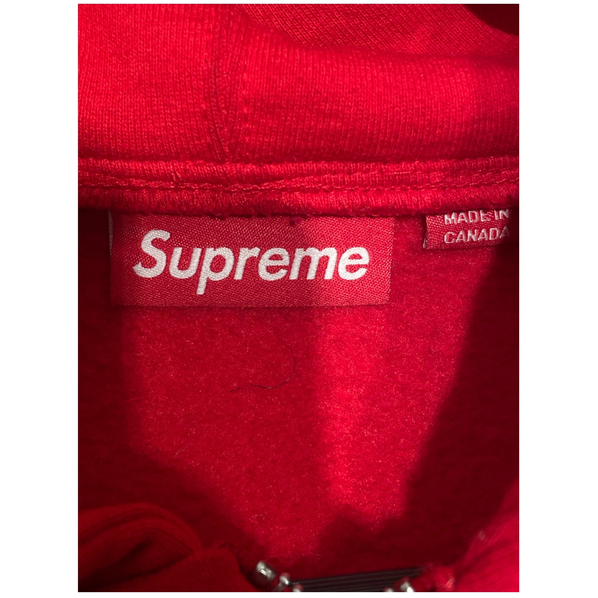 Supreme/Zip Up Hoodie/M/Cotton/RED/Devil S Zip Up view 3