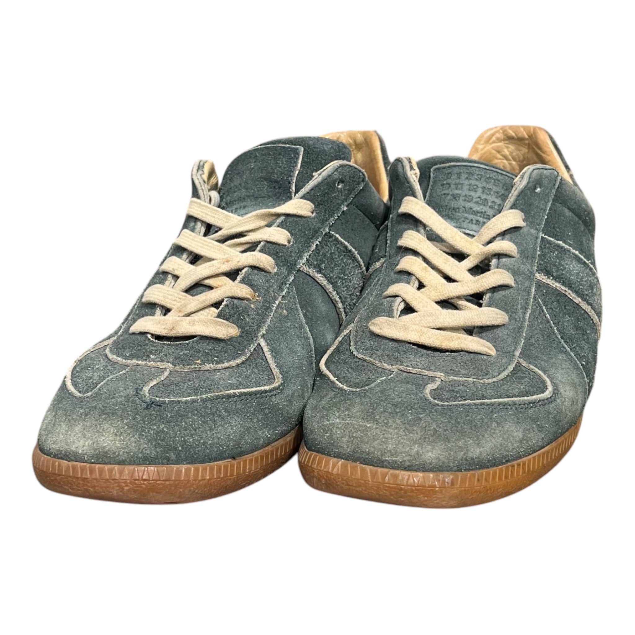 Maison Margiela/Low-Sneakers/EU 42/Suede/GRN/REPLICA 22 CLASSIC GUM SOLE view 4