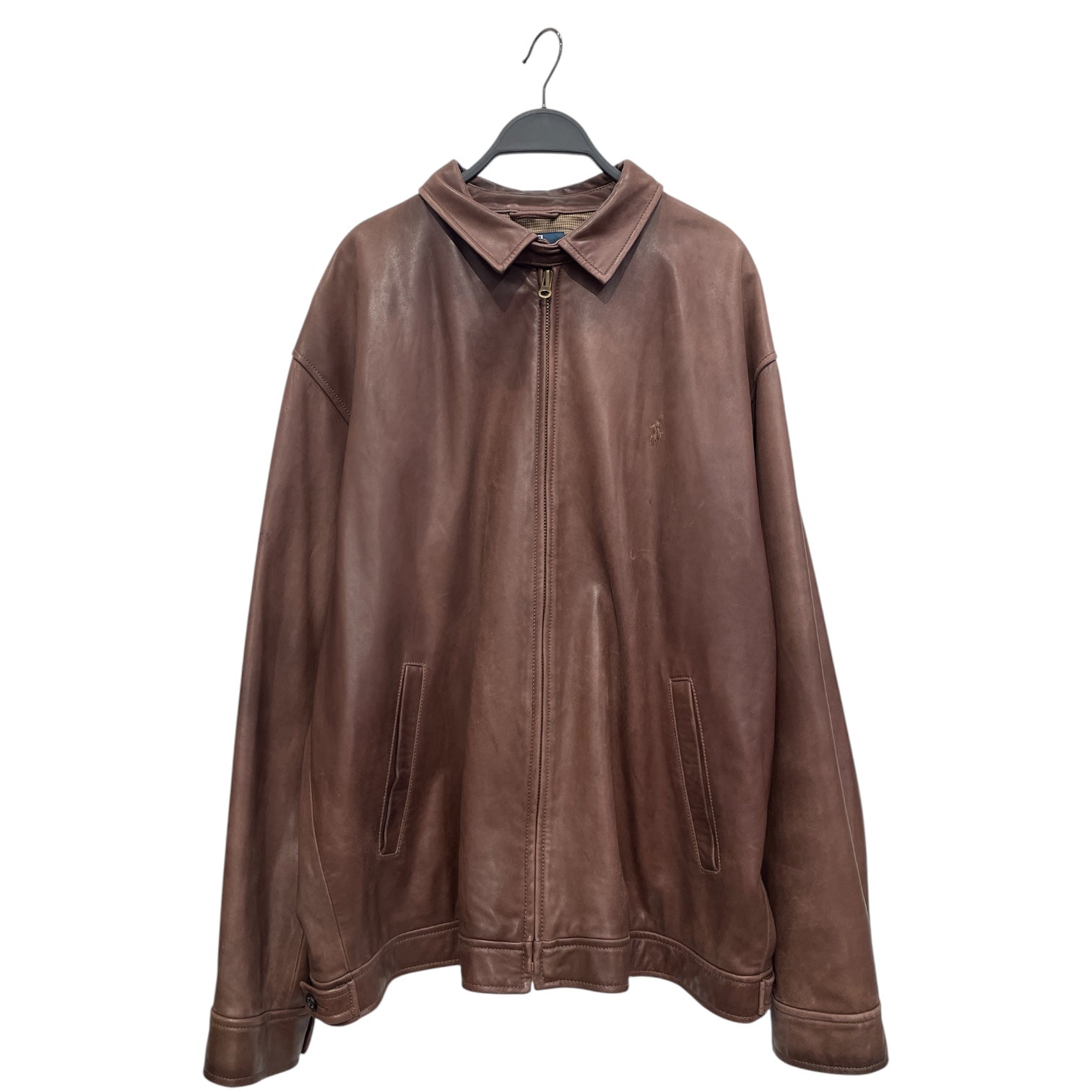 POLO RALPH LAUREN/Jacket/XL/Leather/BRW/67332 view 1