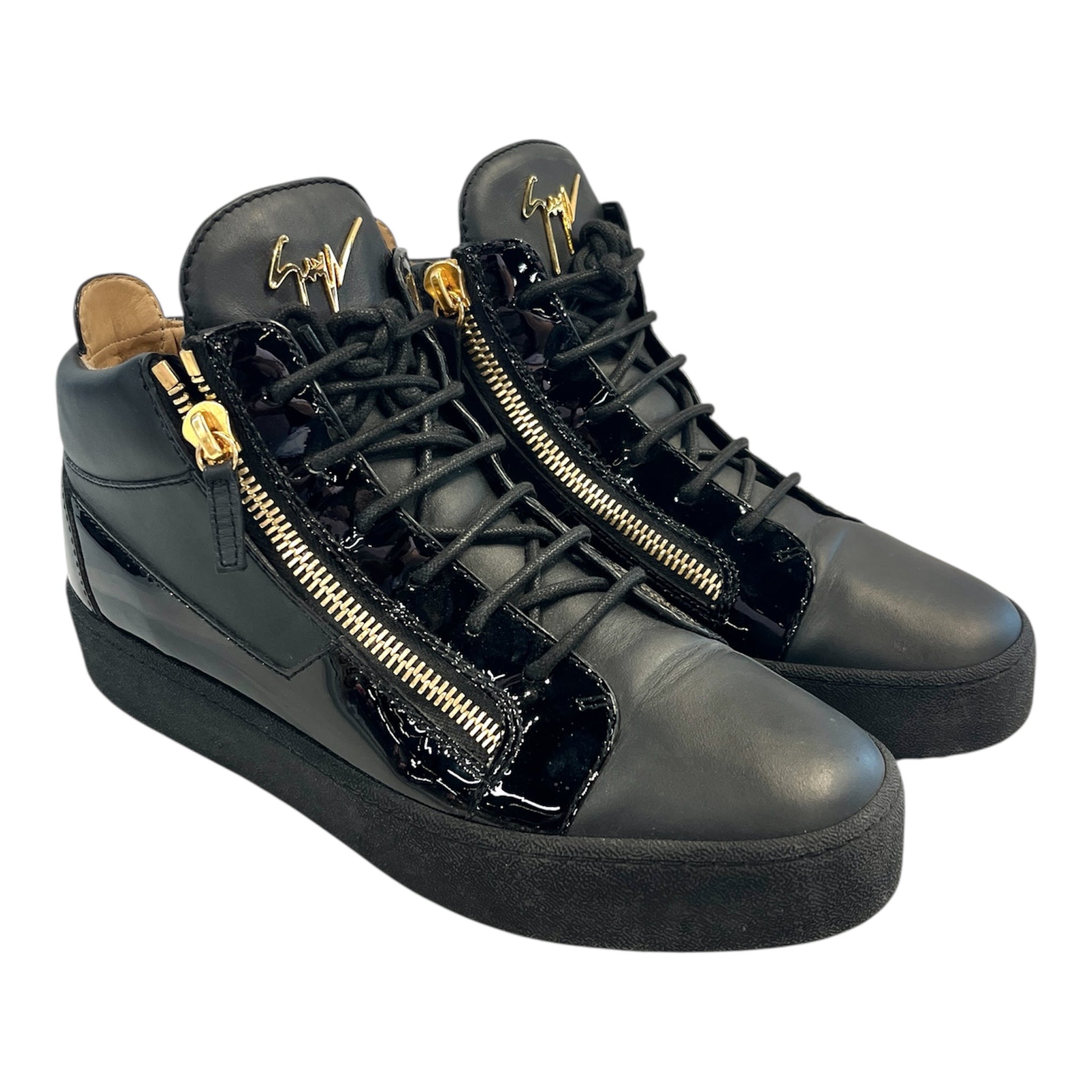 Giuseppe Zanotti/Hi-Sneakers/US 10/BLK/Straight Tip/ view 1